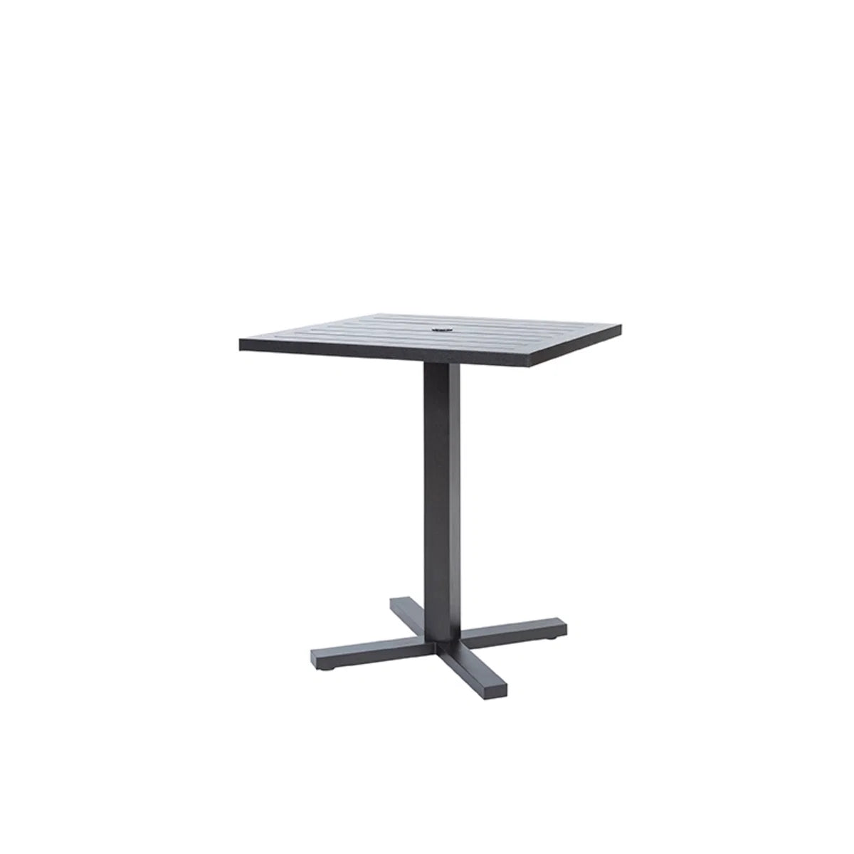 Palermo 36" Square Bar Table with Umbrella Hole