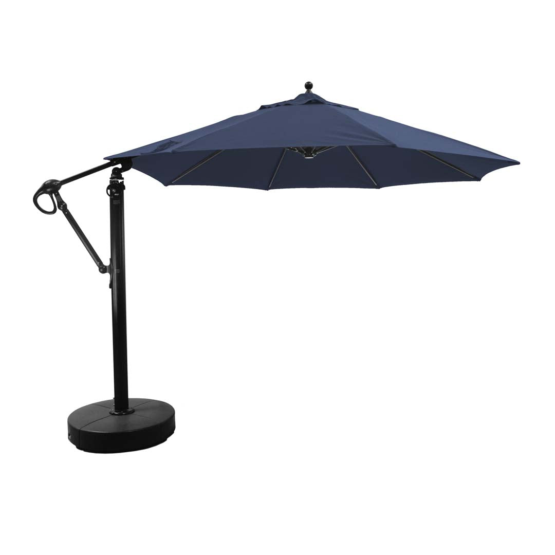 Galtech 11' Octagon Cantilever Umbrella w/ Rolling Base (887)