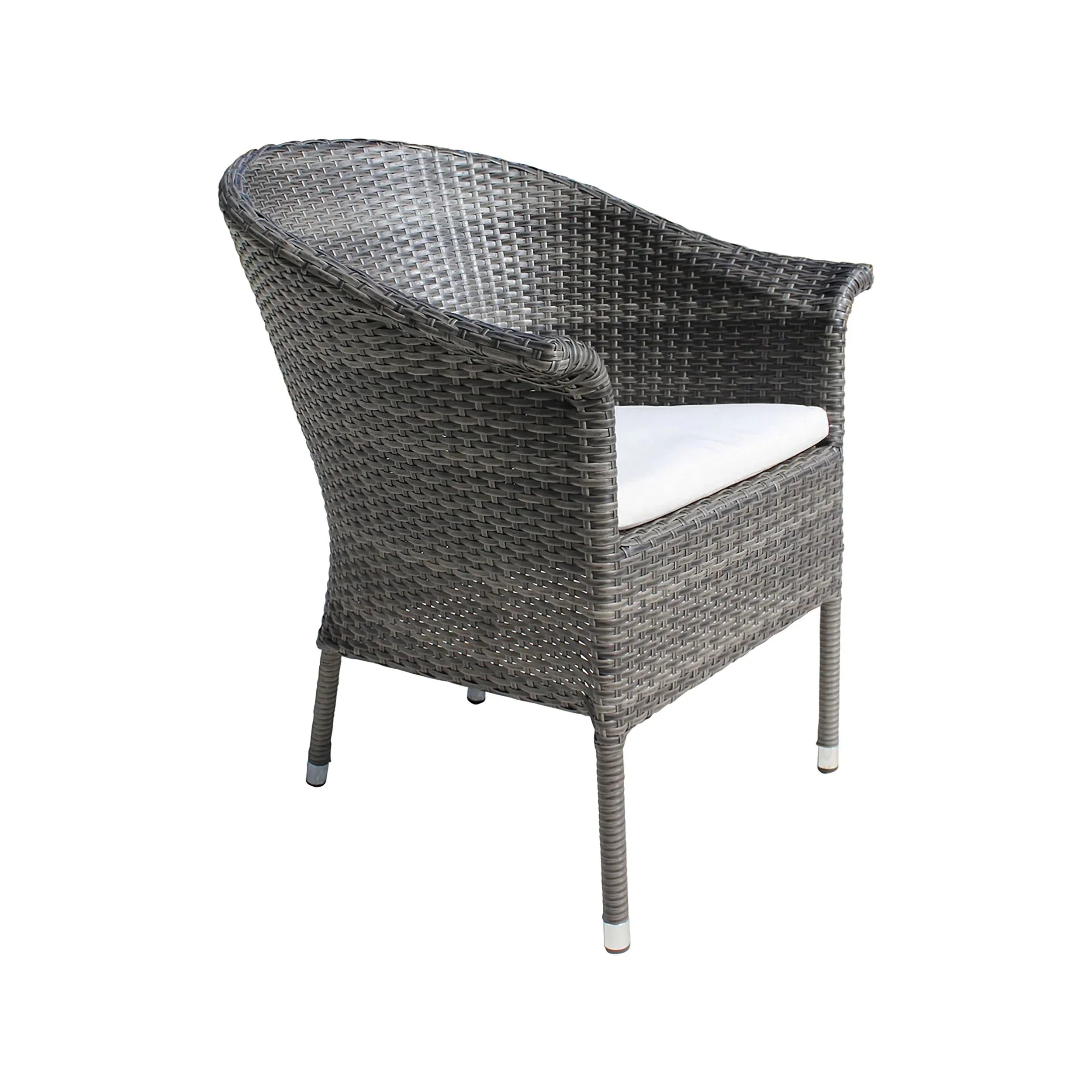 Hospitality Rattan Spectrum Cushioned Dining Arm Chair