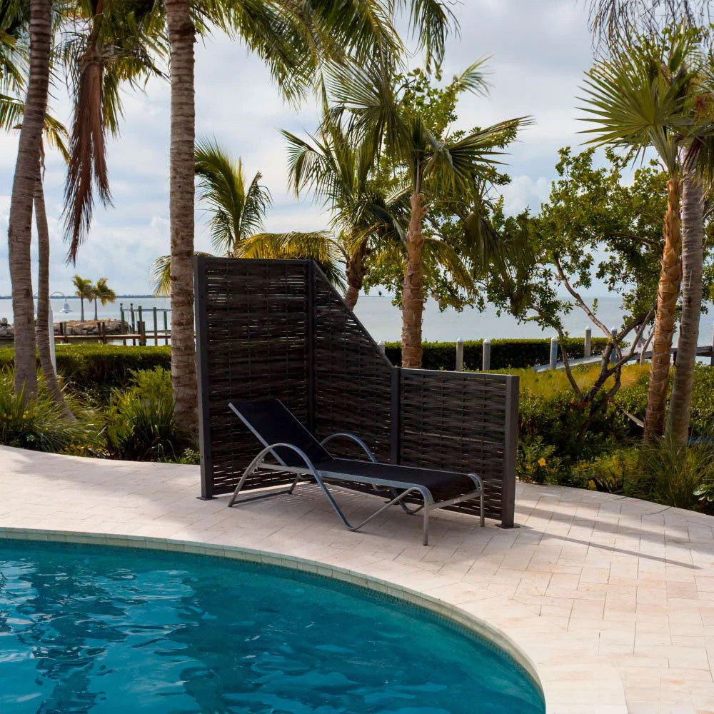 Hospitality Rattan Spectrum Cushioned Chaise Lounge alternate view