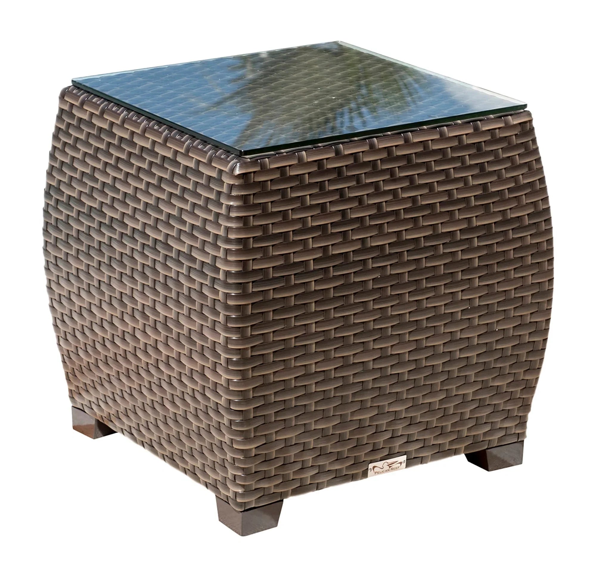 Hospitality Rattan Samoa 22" Square End Table