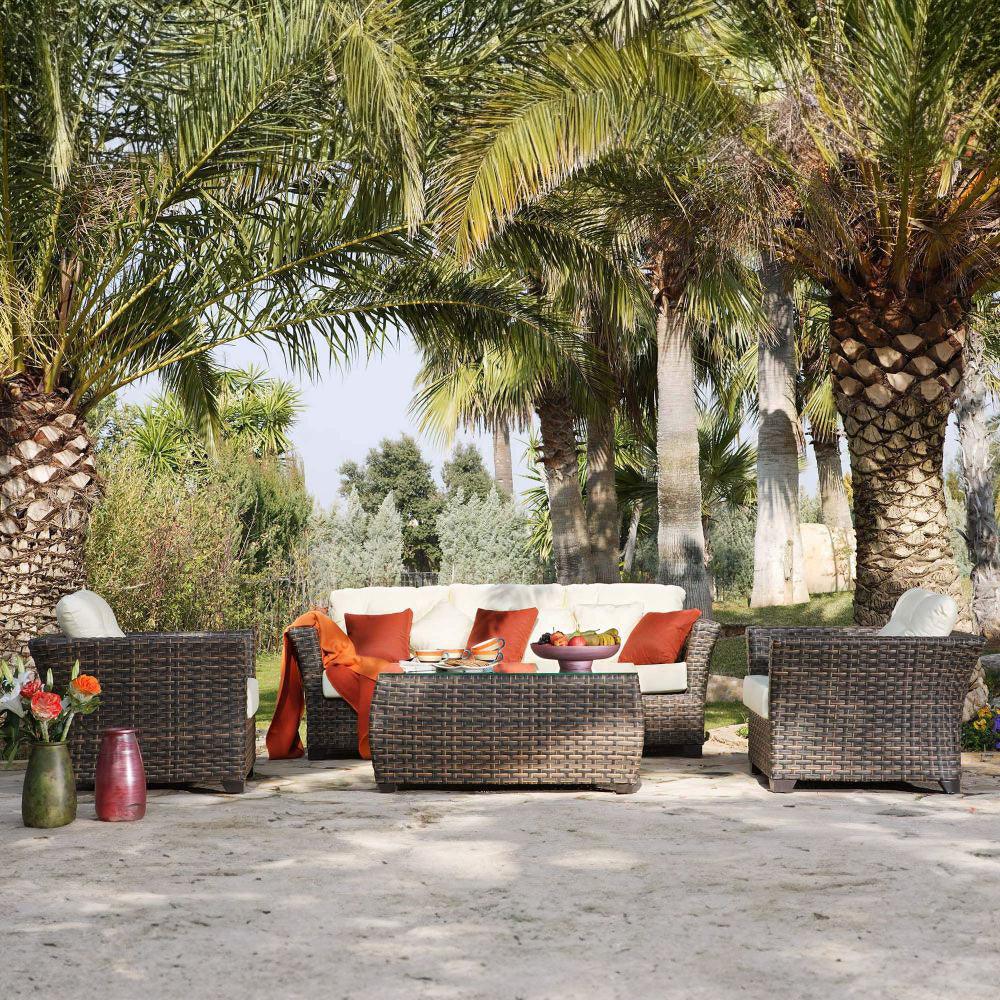 Hospitality Rattan Samoa Cushioned Lounge Chair alternate view