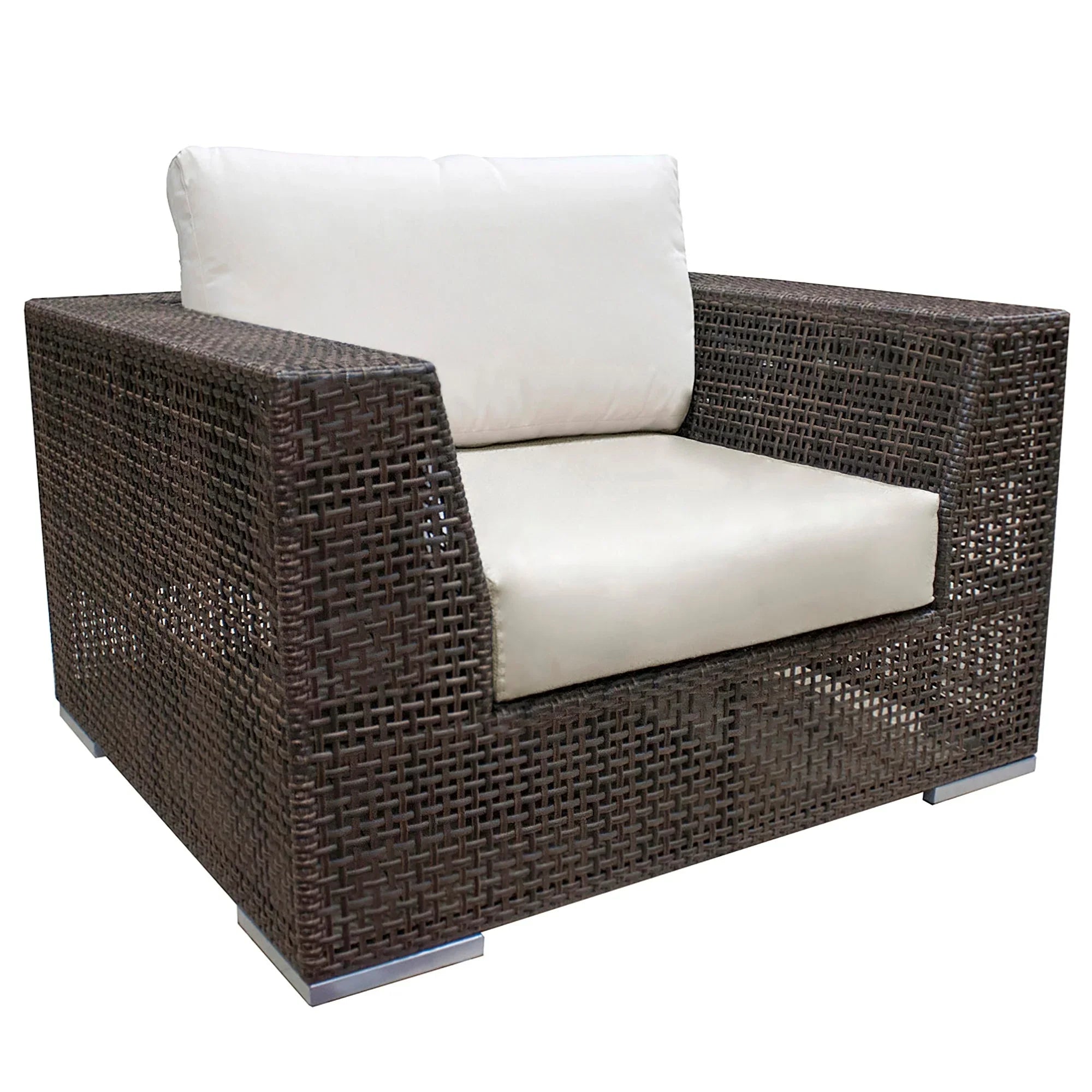 Hospitality Rattan Atlantis Cushioned Lounge Chair