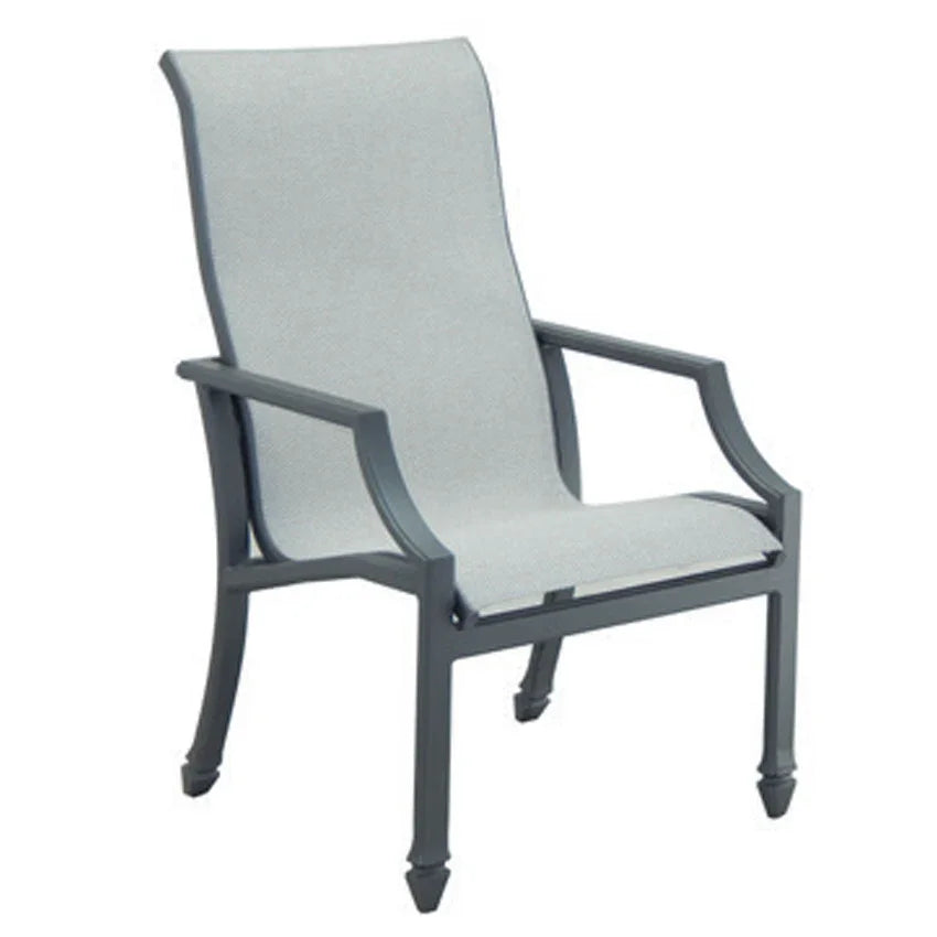 Lancaster Padded Sling Dining Arm Chair 9C96P by Castelle