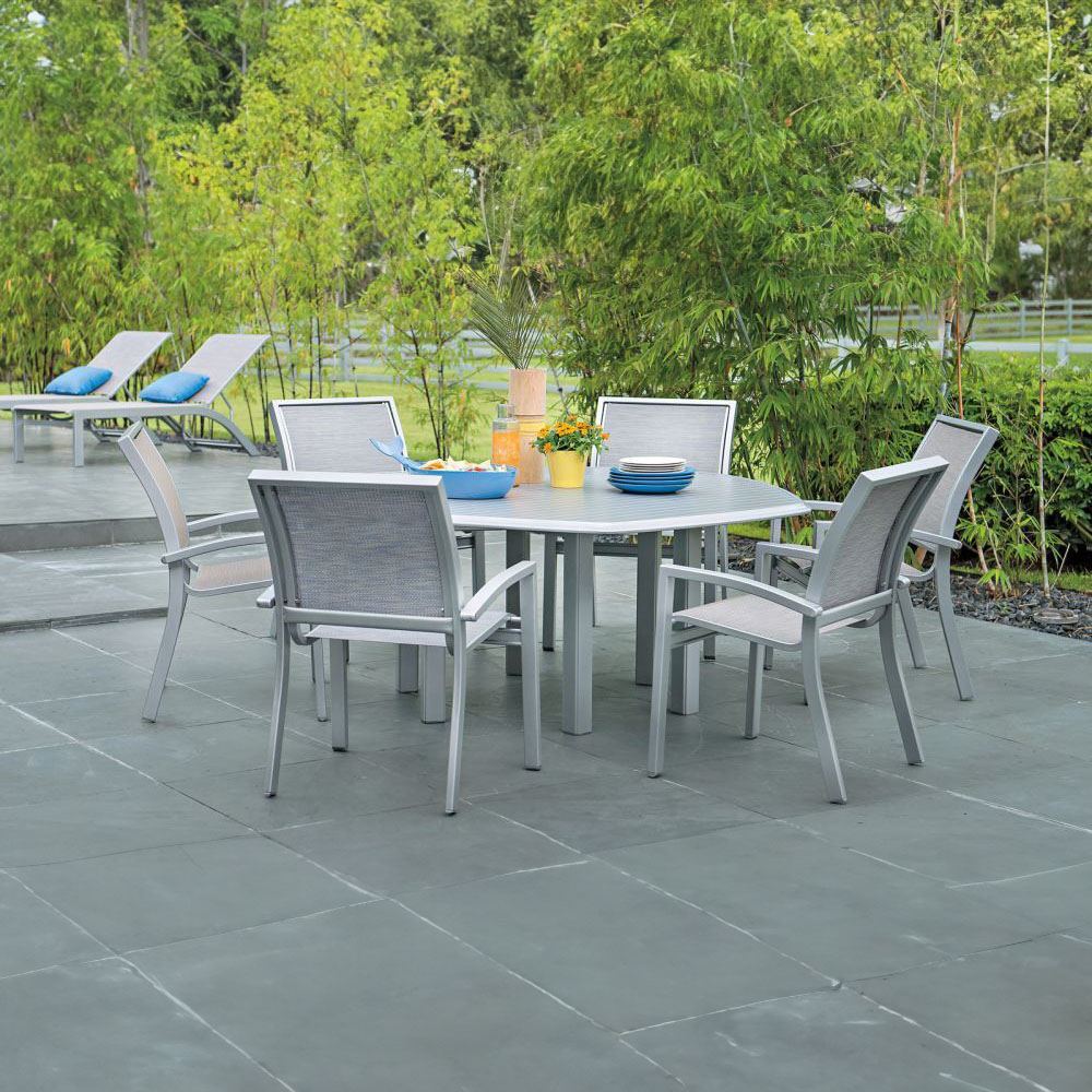 Telescope Casual Kendall Sling Stacking Cafe Chair (Set of 4)