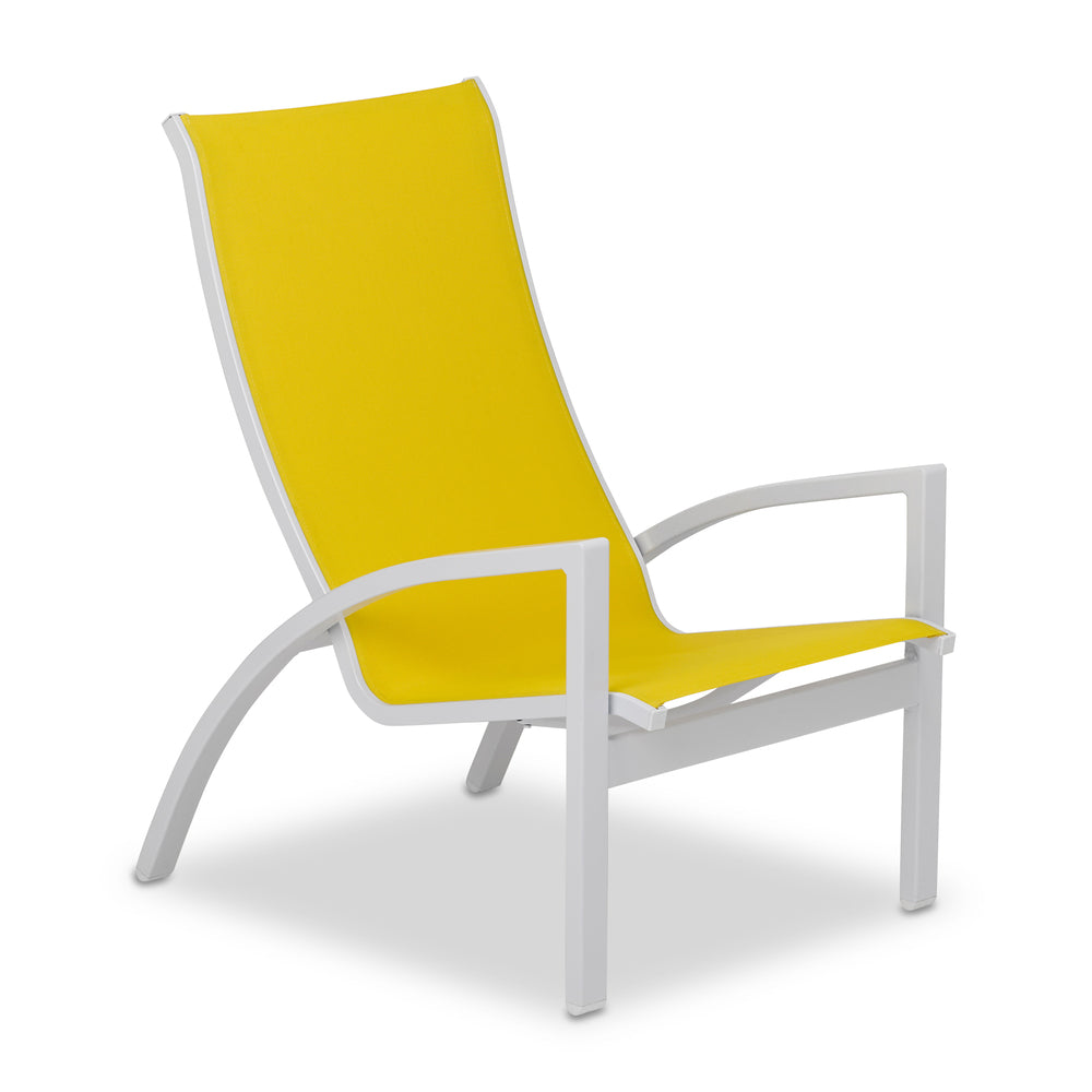 Telescope Casual Kendall Sling Stacking Chat Height Chair (Set of 2)