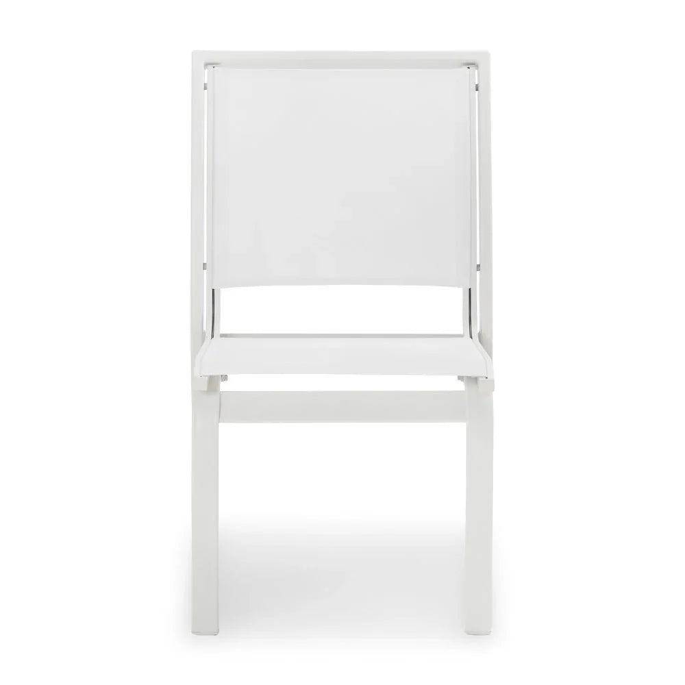 Telescope Casual Kendall Sling Stacking Armless Cafe Chair (Set of 4)