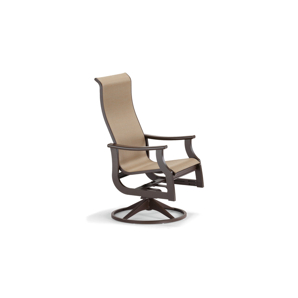 Telescope Casual St. Catherine MGP Sling Supreme High Back Swivel Rocker Dining Chair