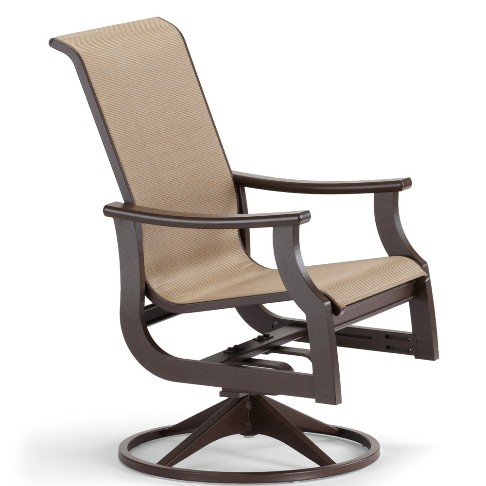 Telescope Casual St. Catherine MGP Sling Swivel Rocker Dining Chair