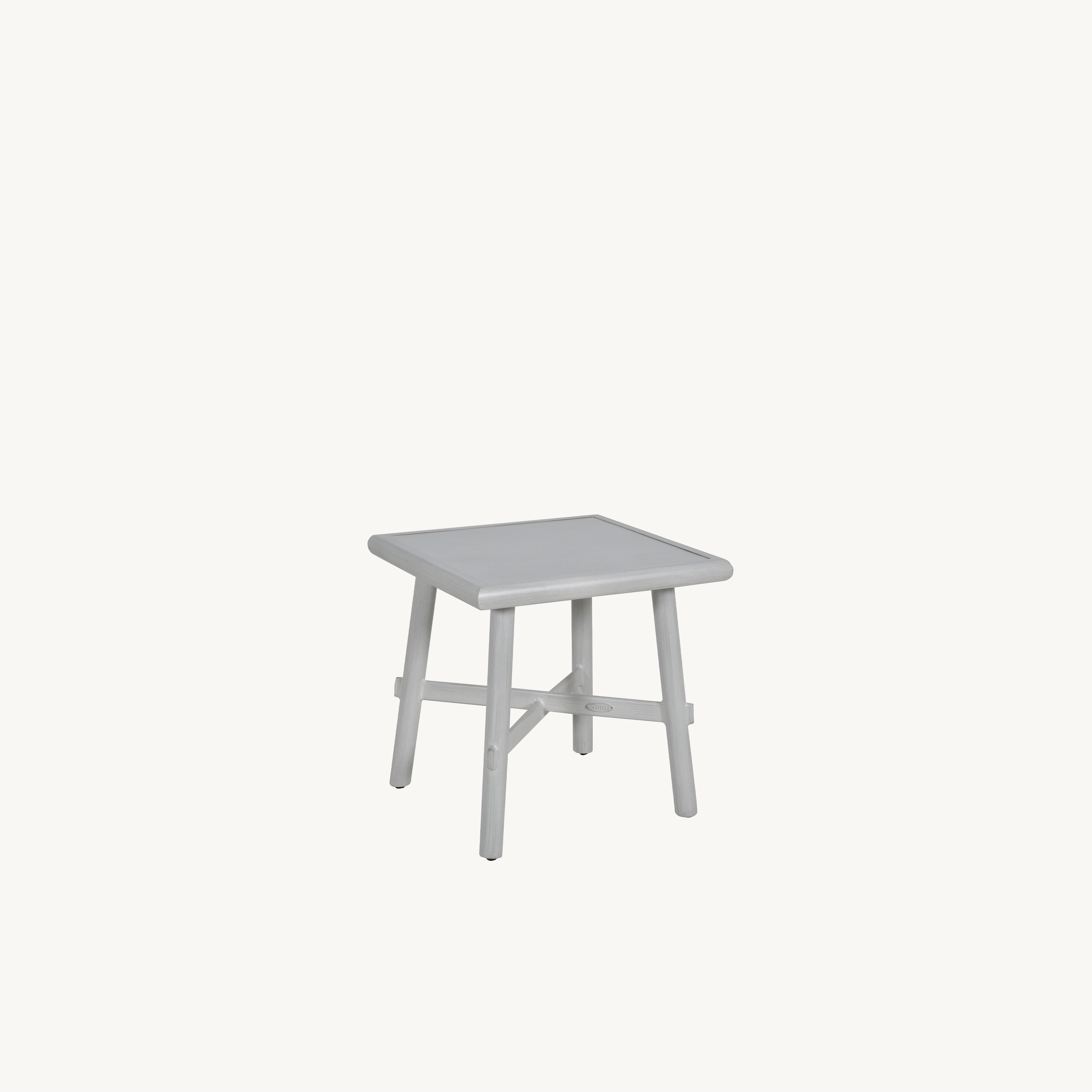 Barbados 22" Square Side Table by Castelle