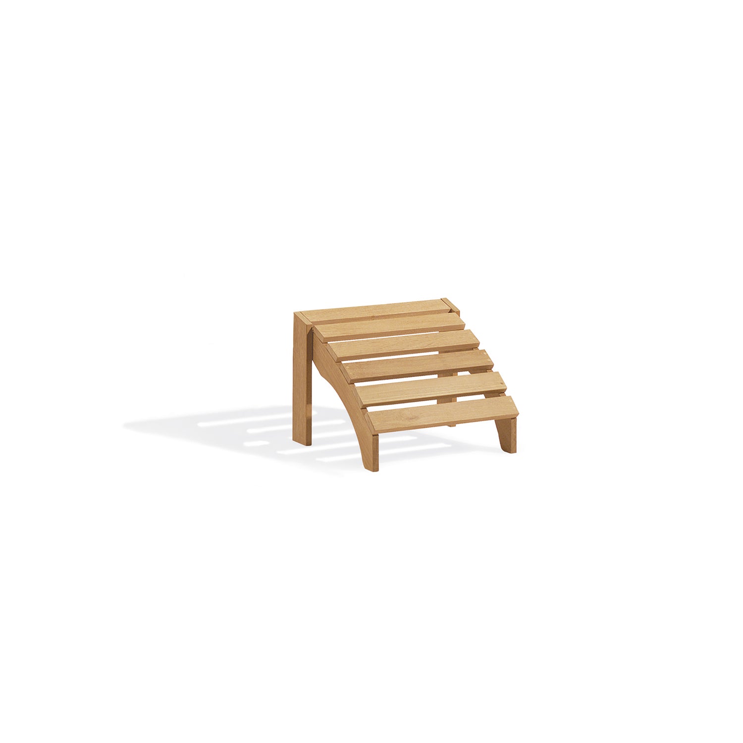 Teak Adirondack Footstool by Oxford Garden