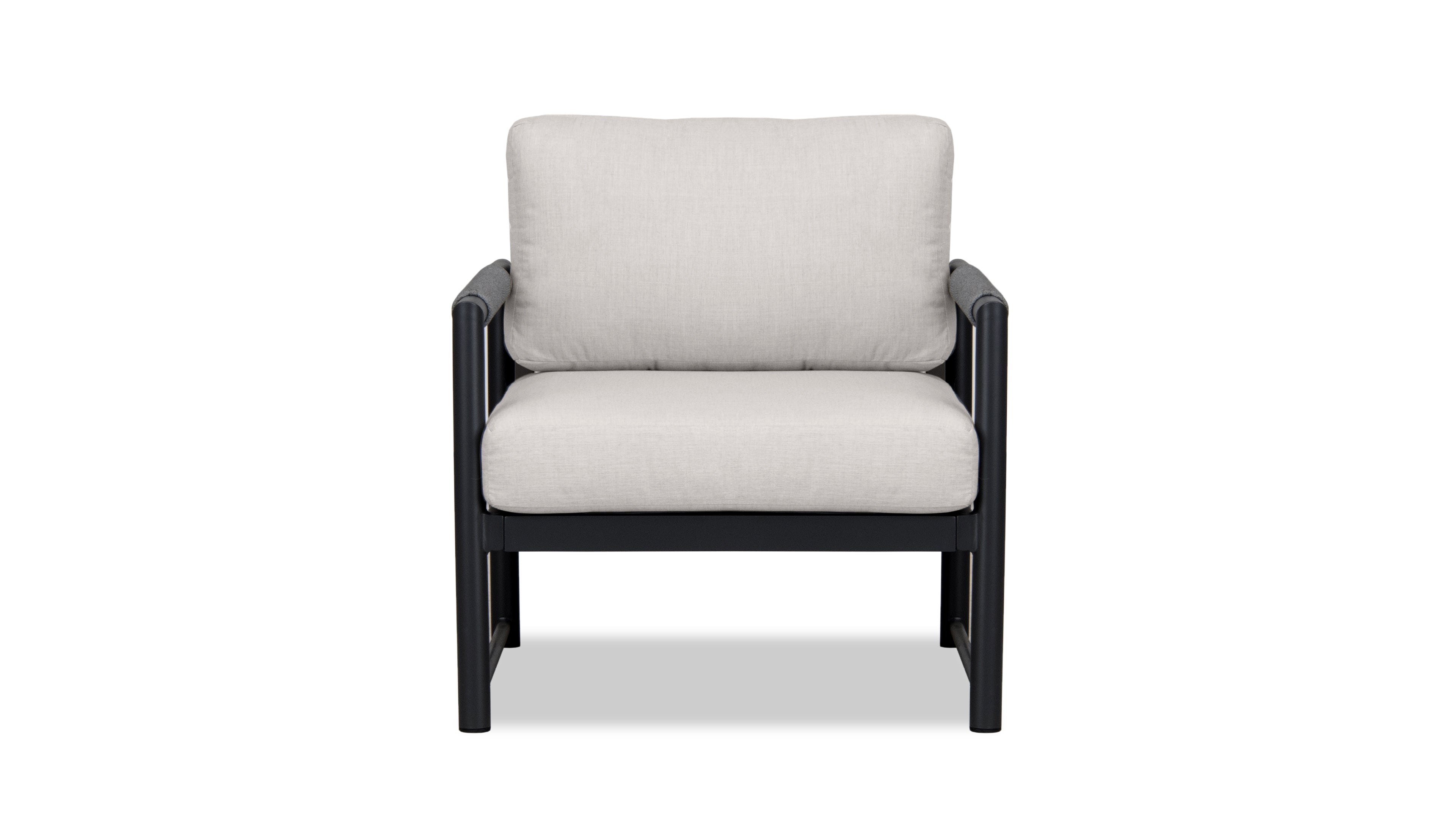 #Frame_Black #Fabric_Cast Silver