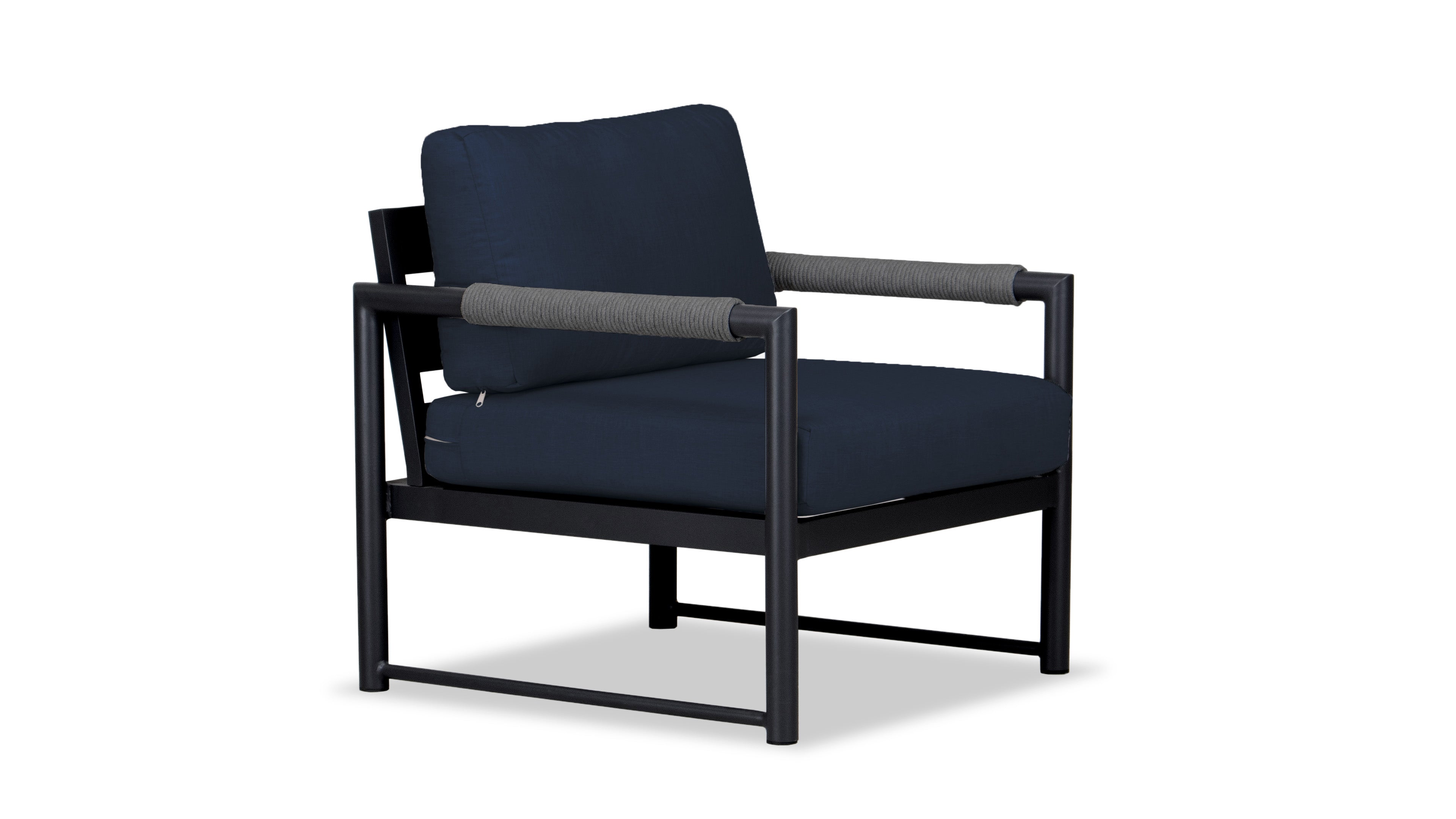 #Frame_Black #Fabric_Spectrum Indigo