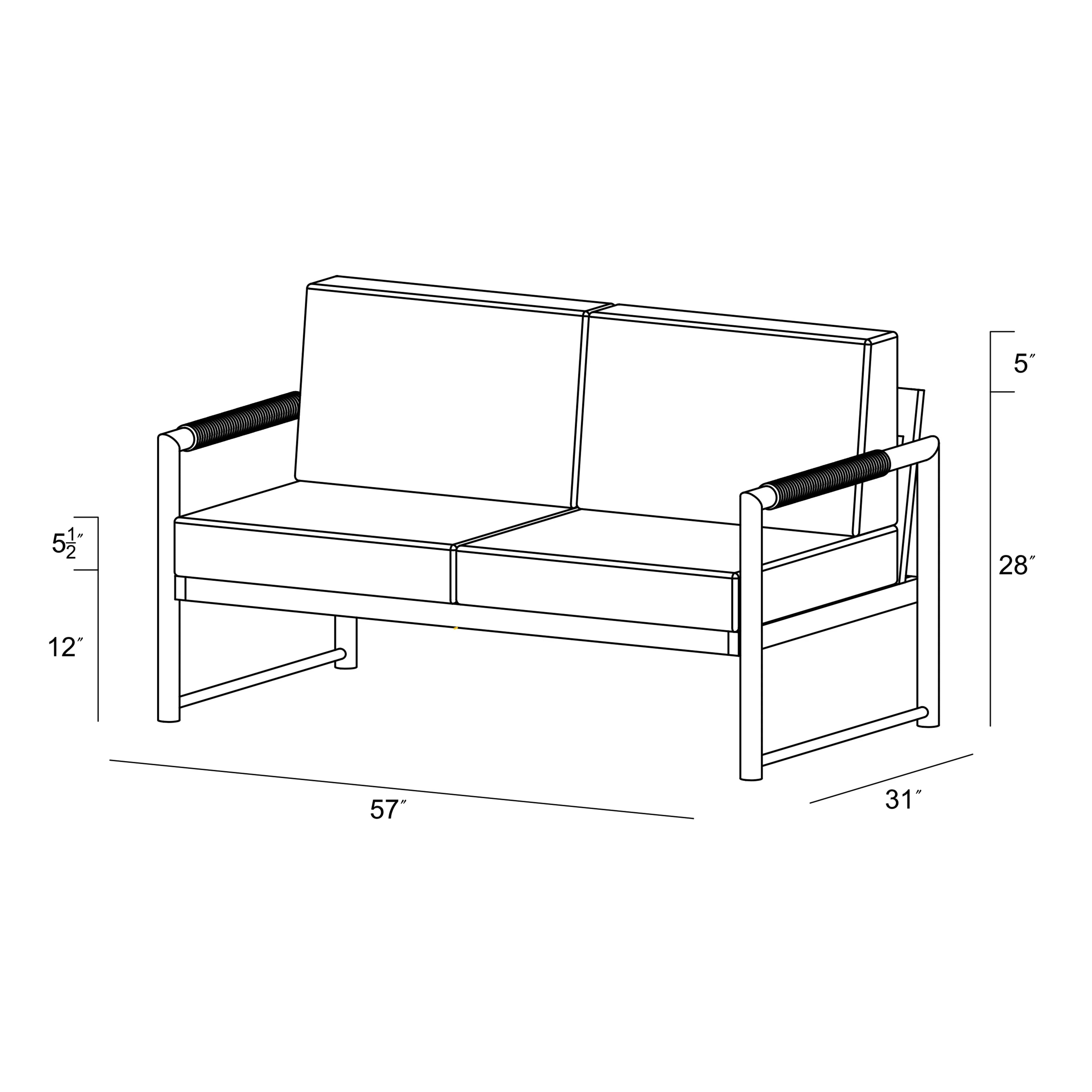 Alto Loveseat