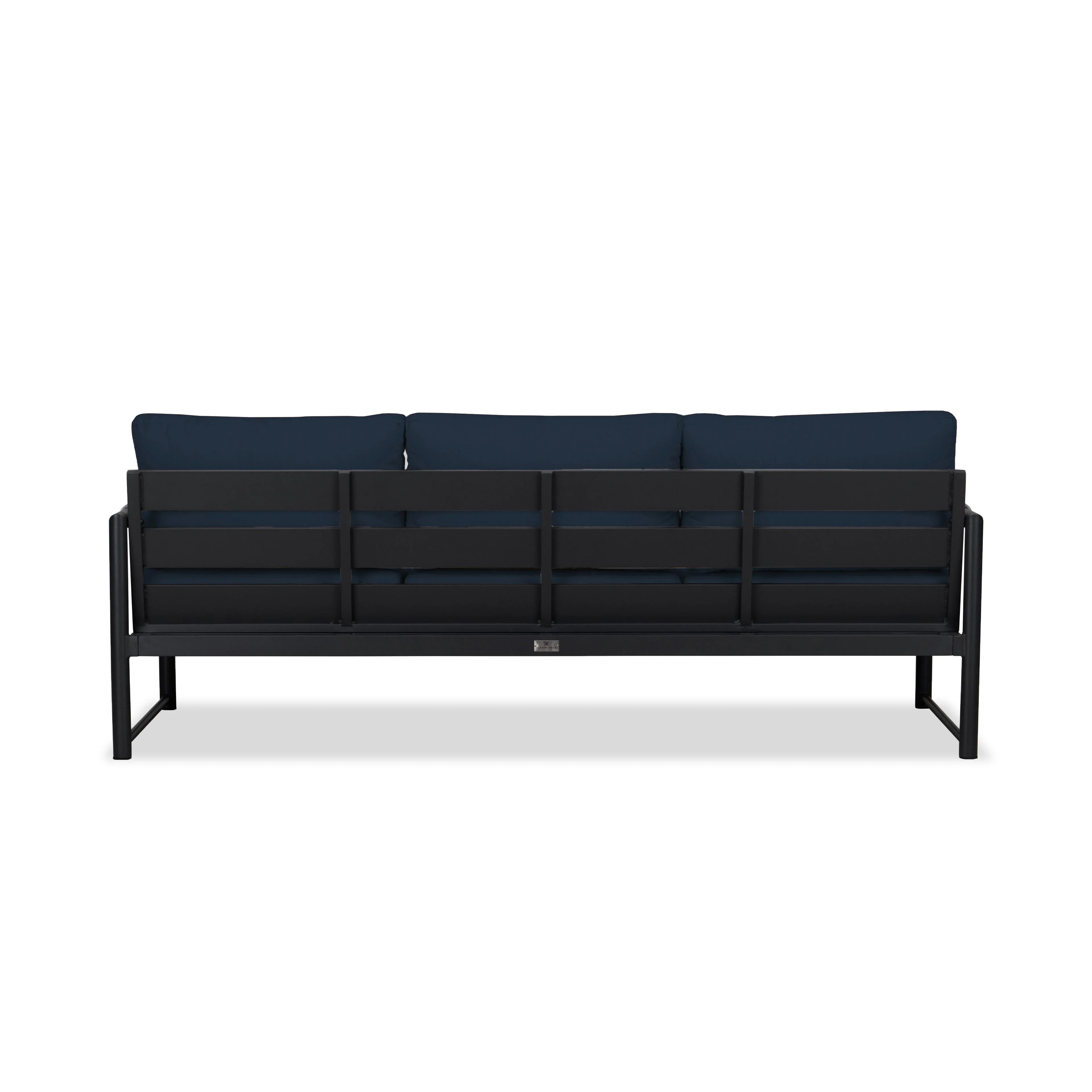 Alto Sofa#Finish_Black#Fabric_Spectrum Indigo