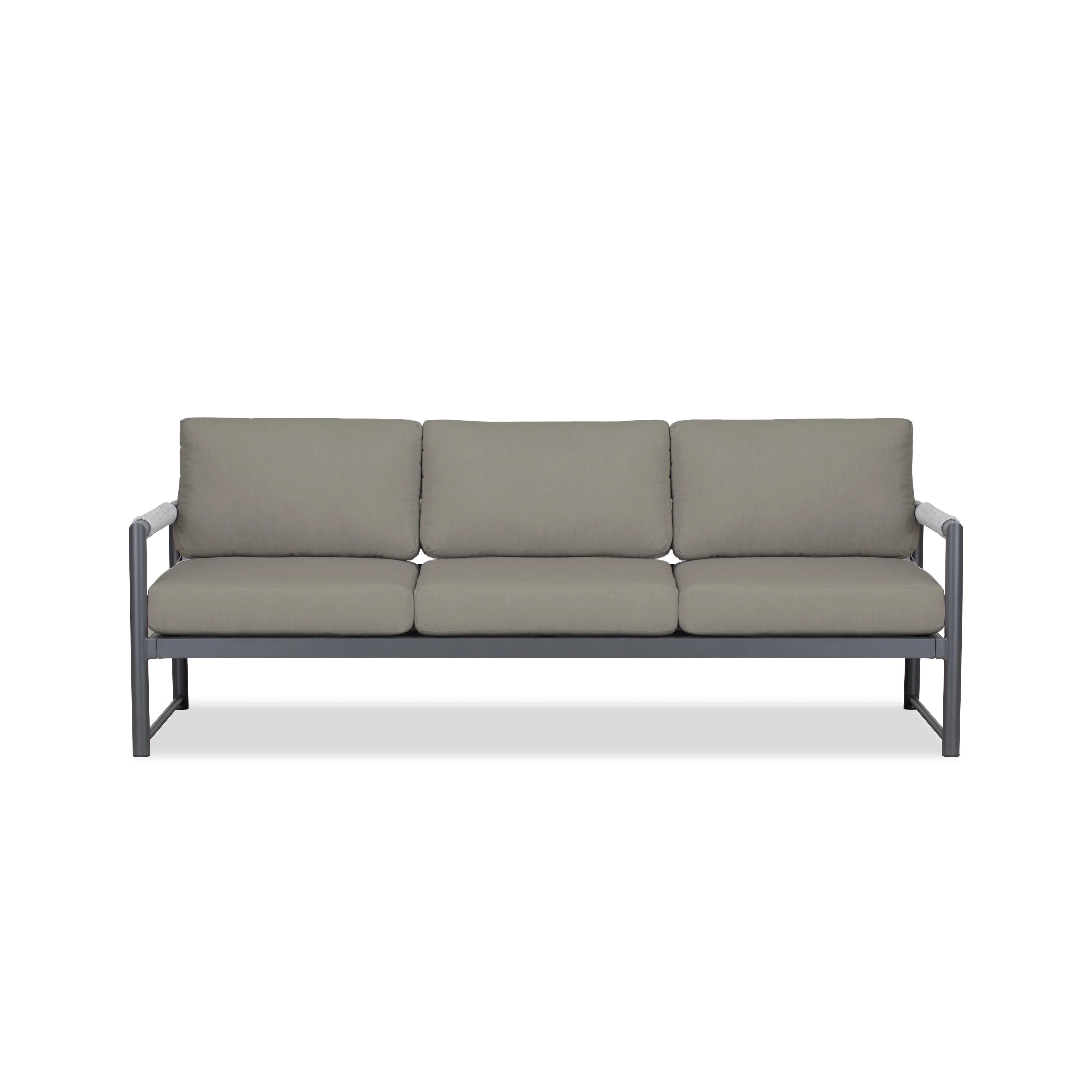 Alto Sofa#Finish_Slate#Fabric_Canvas Charcoal