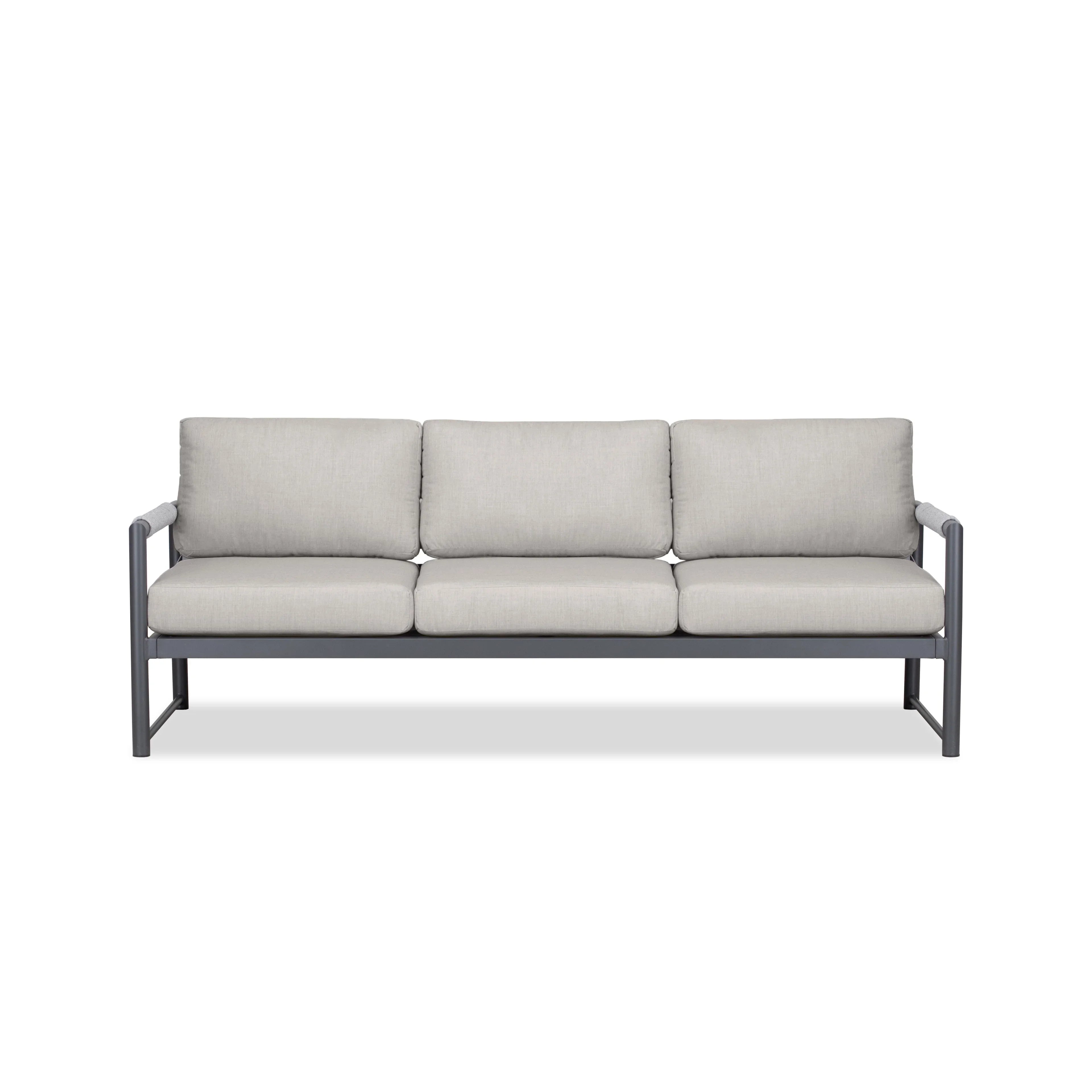 Alto Sofa#Finish_Slate#Fabric_Cast Silver