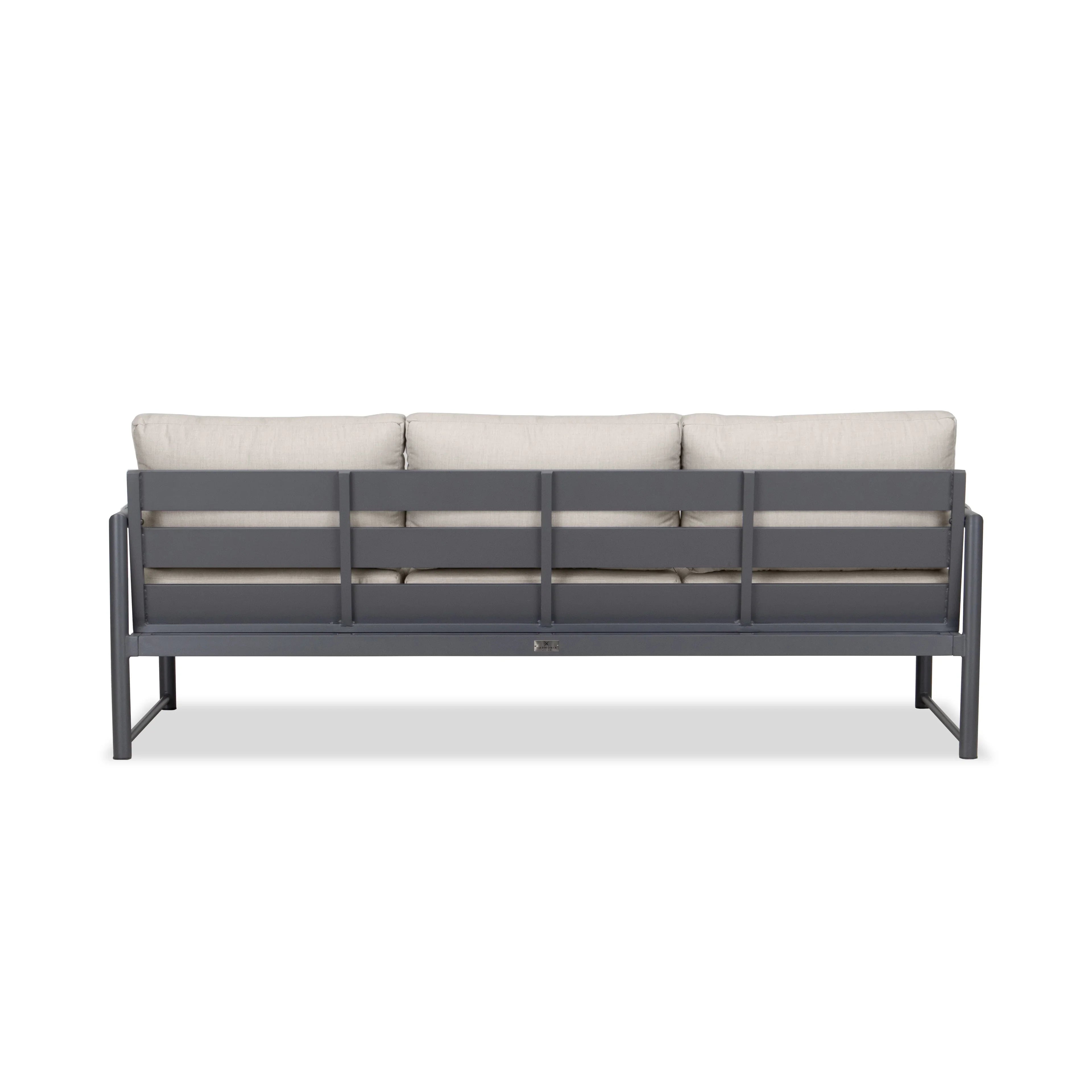 Alto Sofa#Finish_Slate#Fabric_Cast Silver