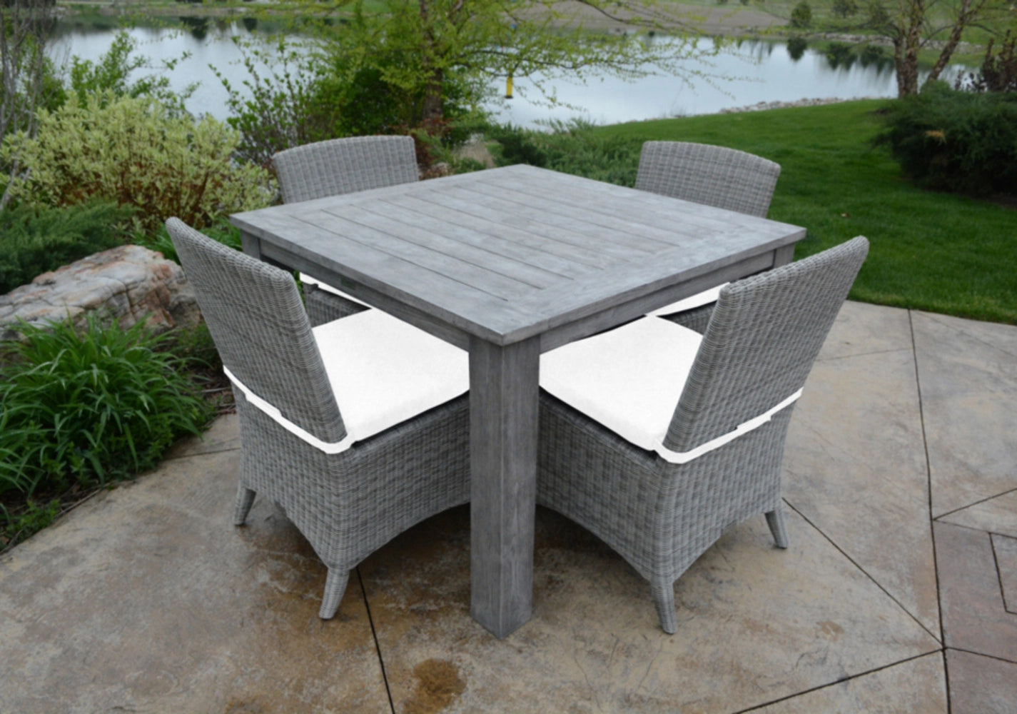 Bella Cushioned Dining Side Chair view 34