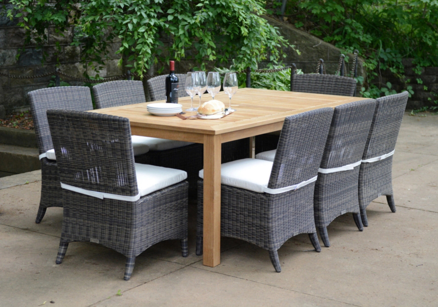 Bella Cushioned Dining Side Chair view 42
