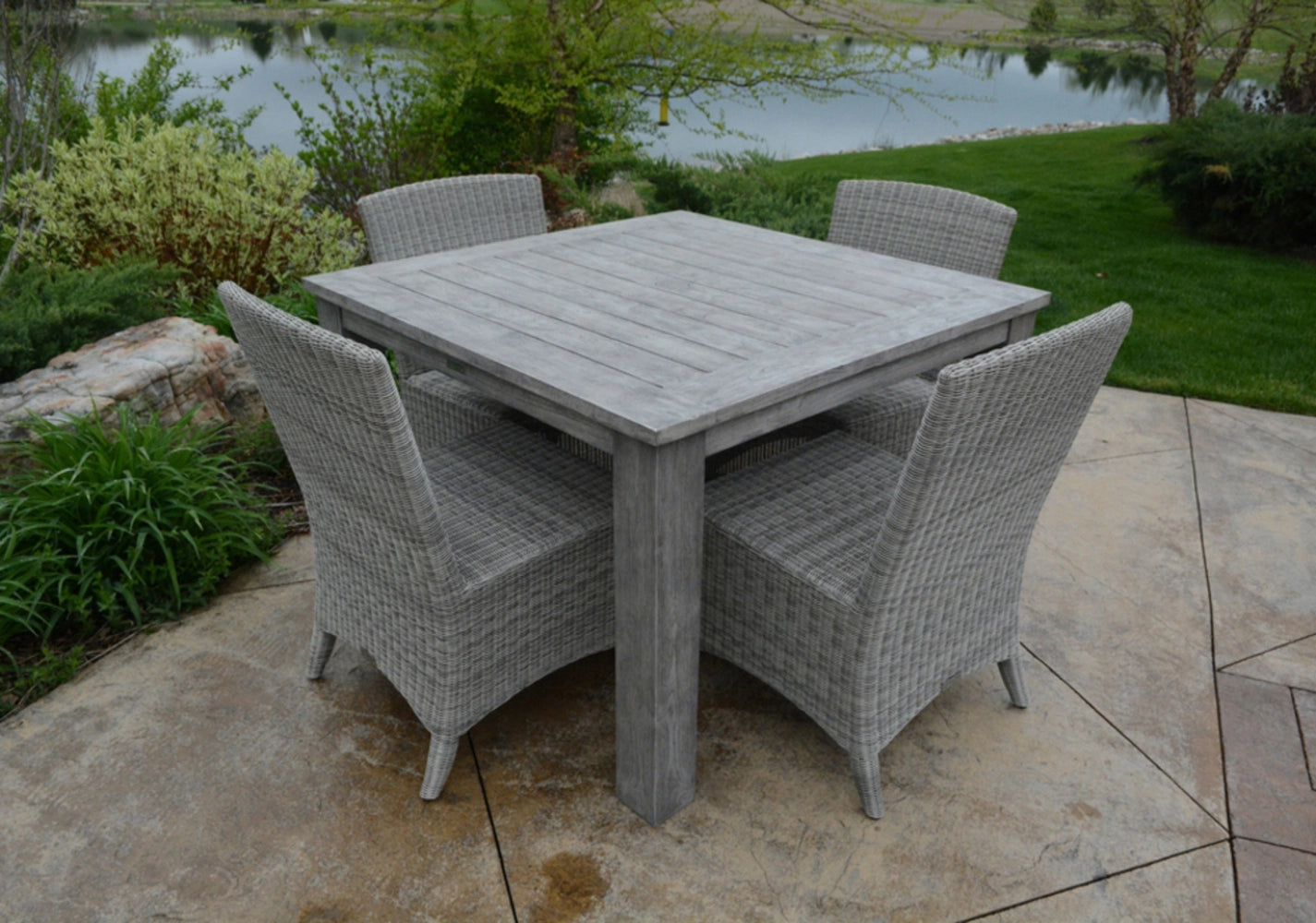 Bella Cushioned Dining Side Chair view 48