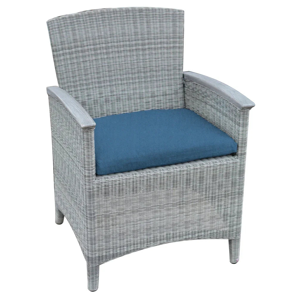 Bella Cushioned Dining Arm Chair view 16