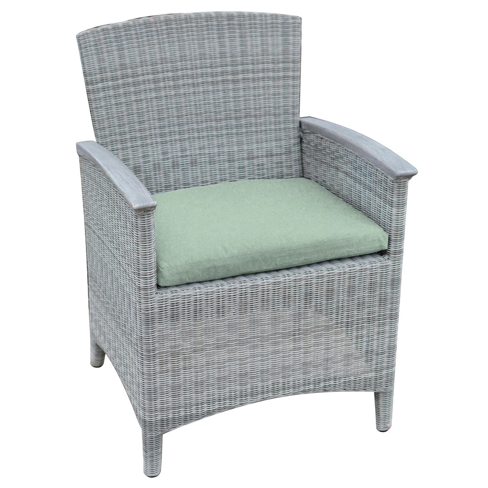Bella Cushioned Dining Arm Chair view 17