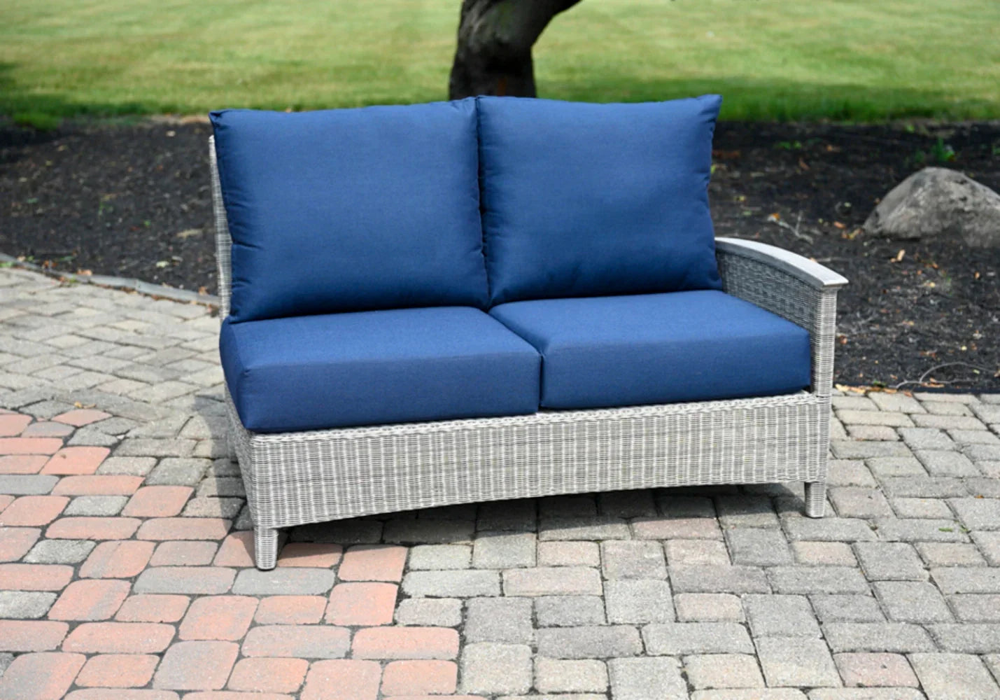 Bella Right Arm Facing Loveseat Section view 33
