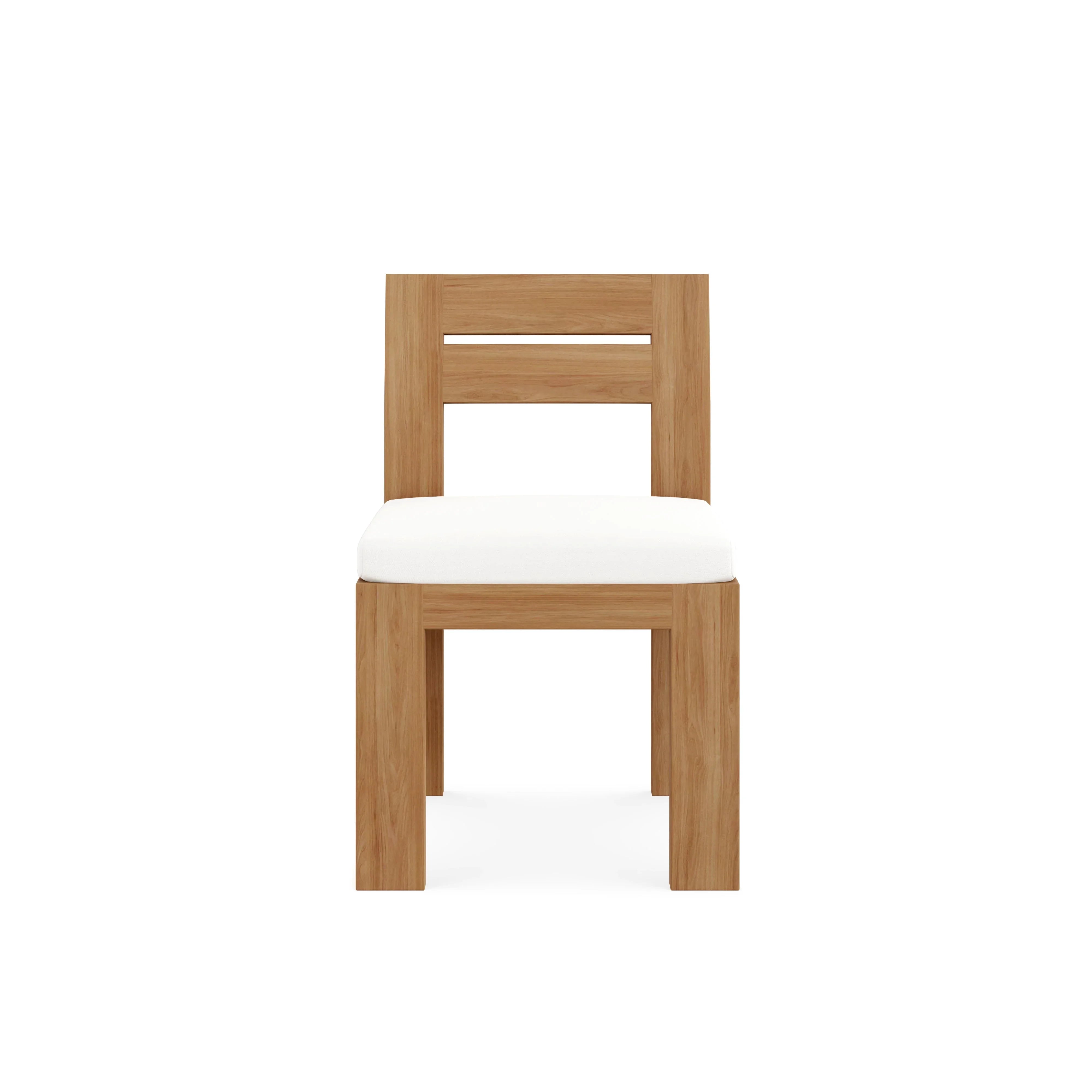 Beja Dining Side Chair#Finish_Natural Sanded#Fabric_Canvas Natural