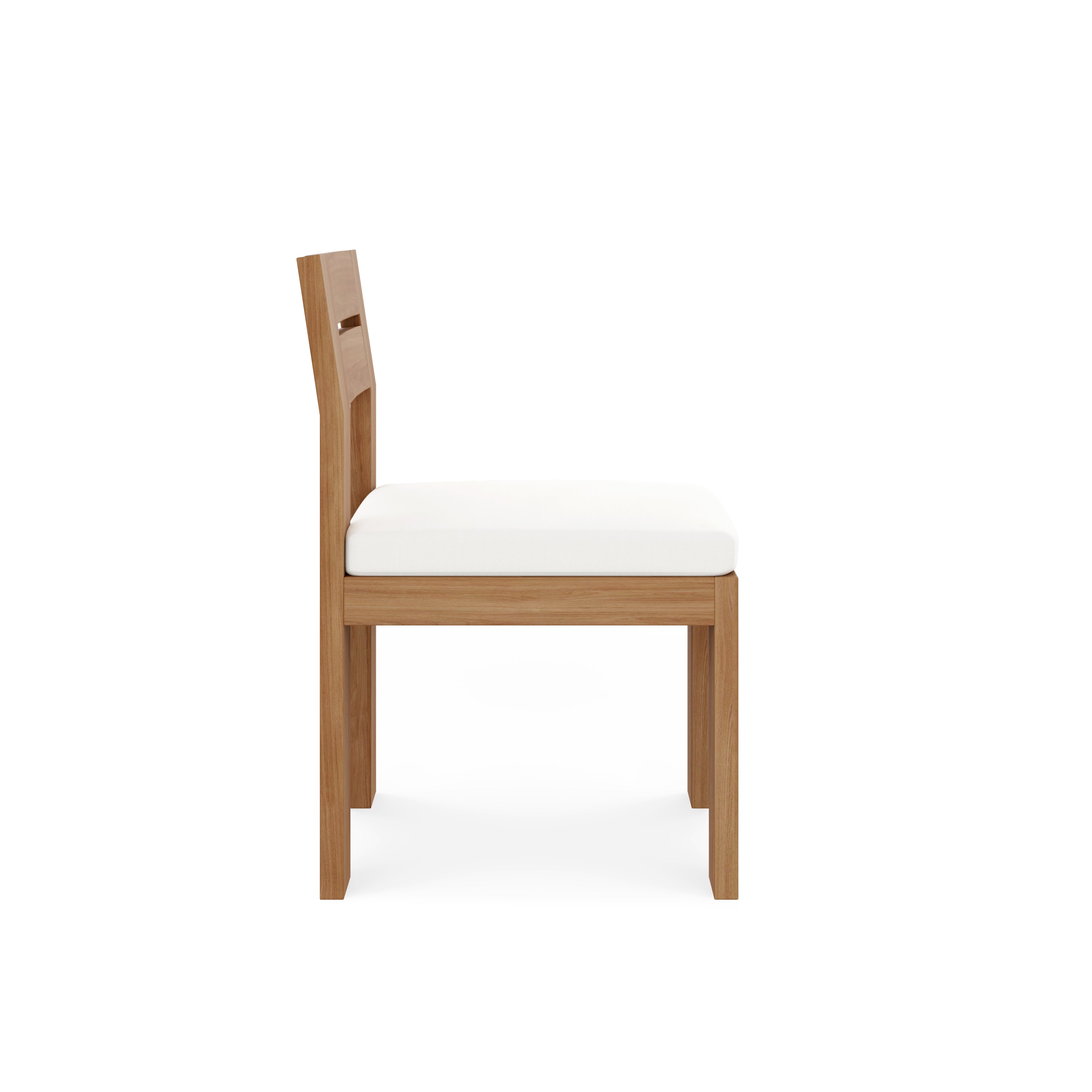 Beja Dining Side Chair#Finish_Natural Sanded#Fabric_Canvas Natural