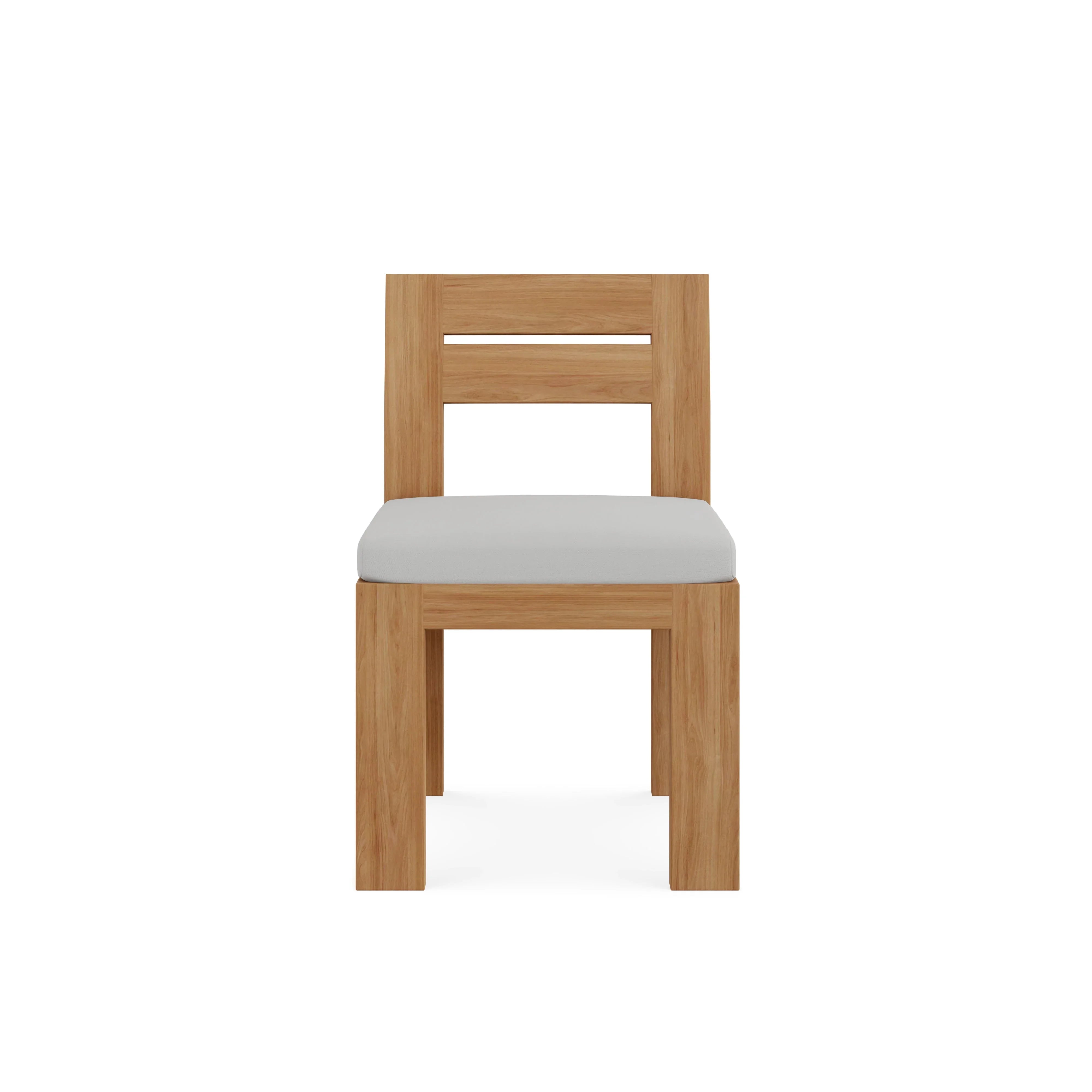 Beja Dining Side Chair#Finish_Natural Sanded#Fabric_Cast Silver