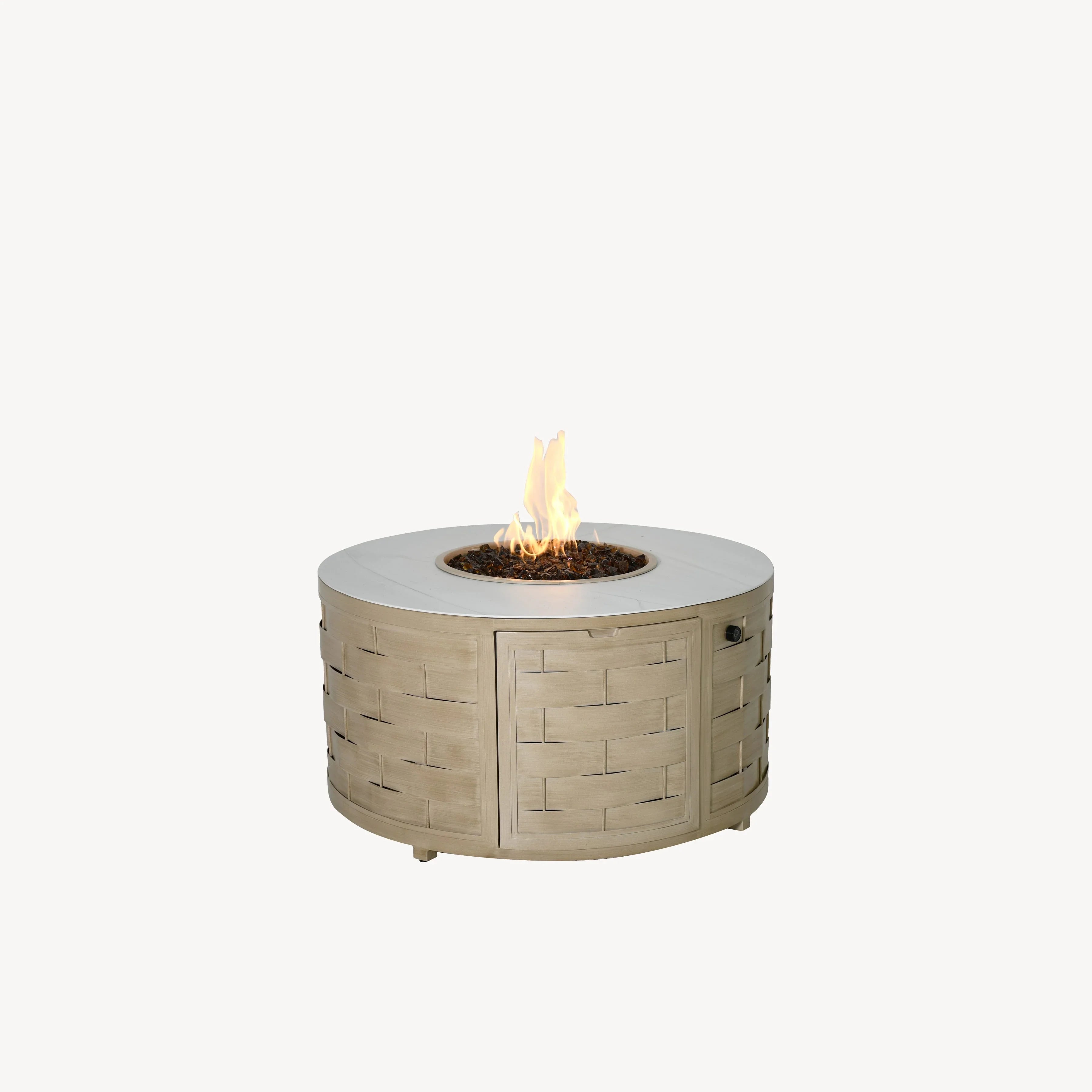 Biscayne 42"" Round Fire Pit Table