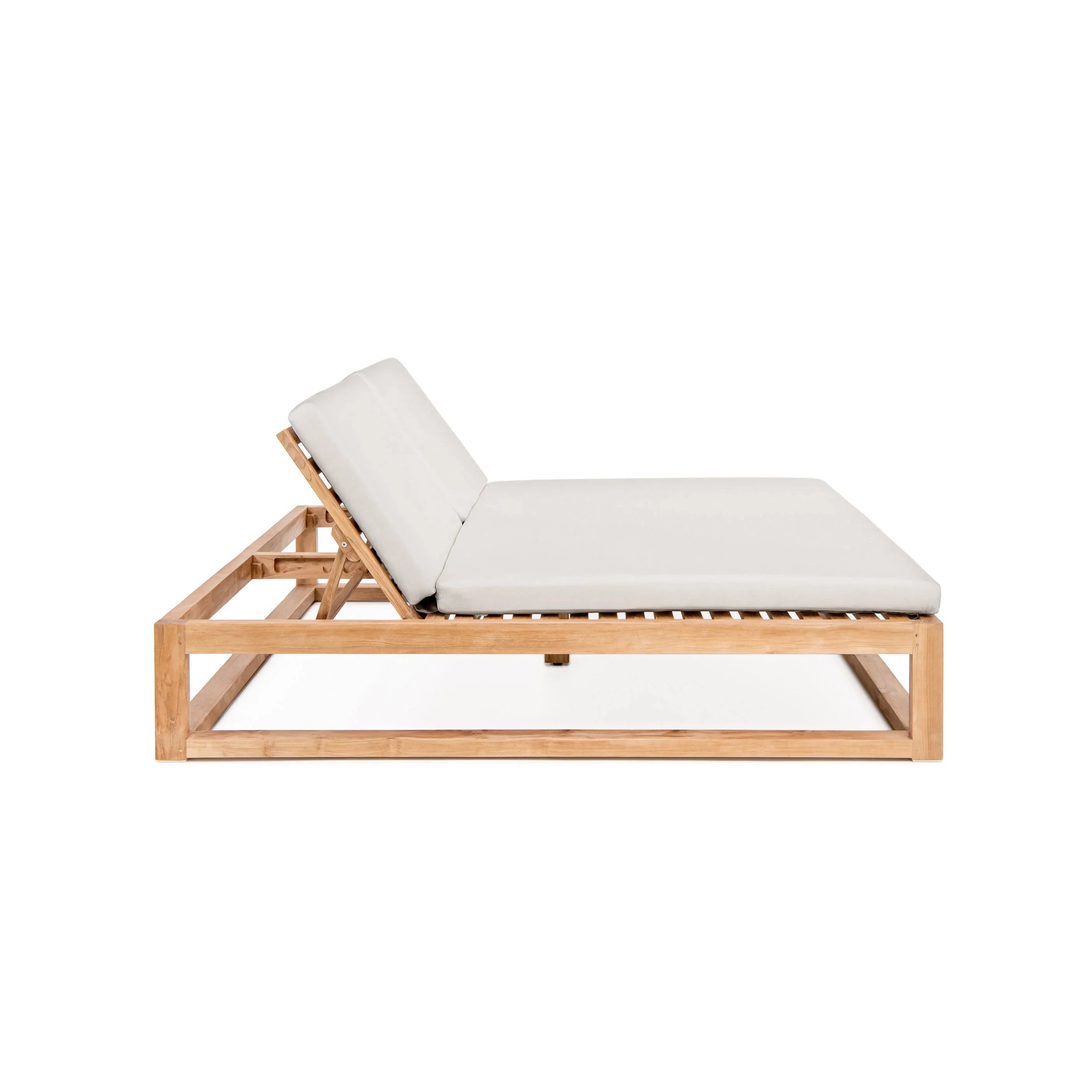 Caldas Double Chaise#Fabric_Cast Silver