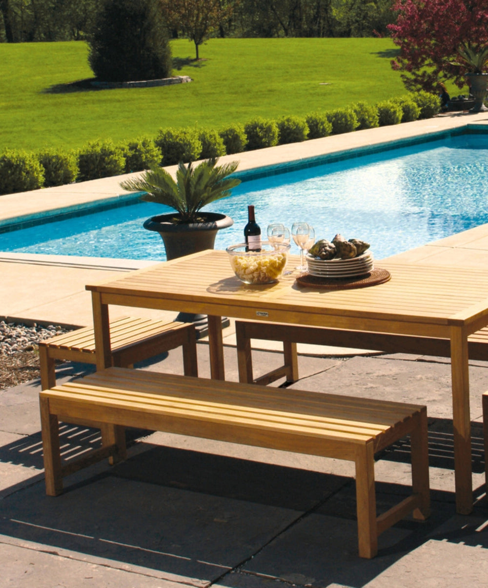 Charleston Backless Bench view 6