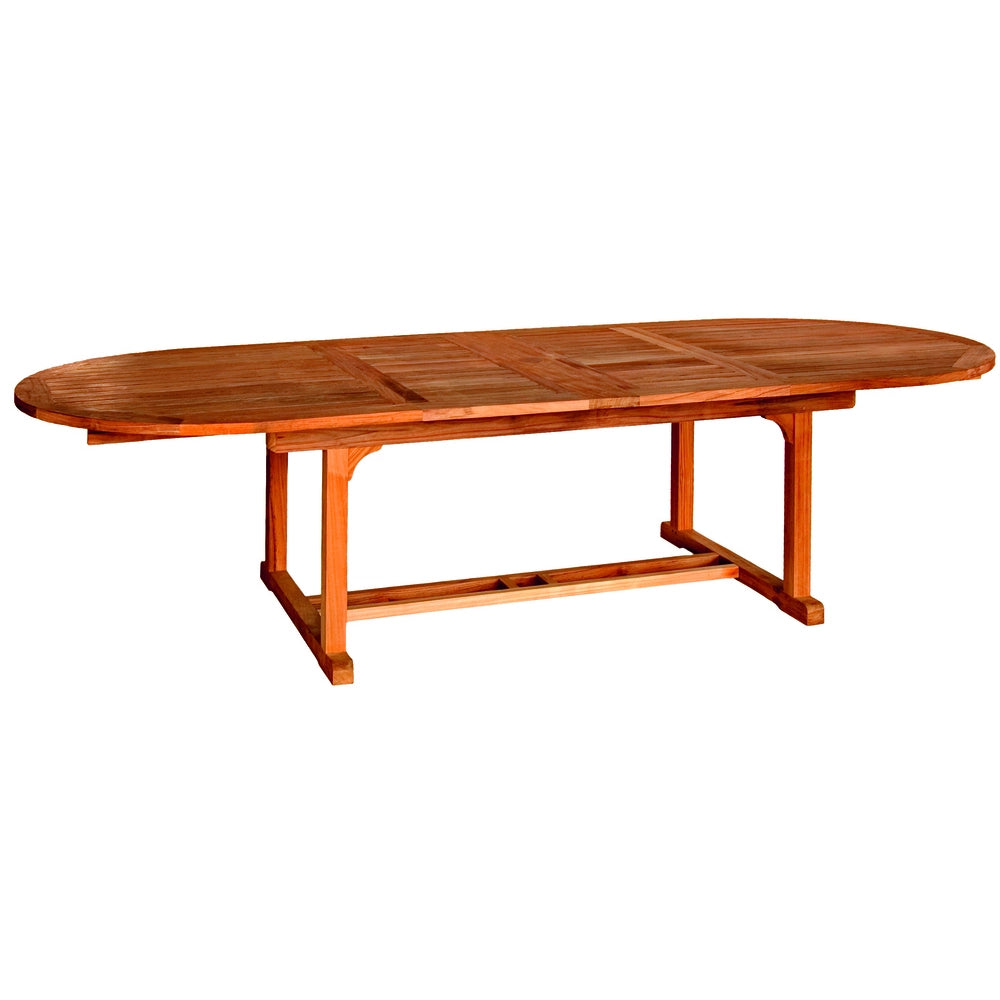 Chelsea Oval Extension Table By Three Birds Casual view 2