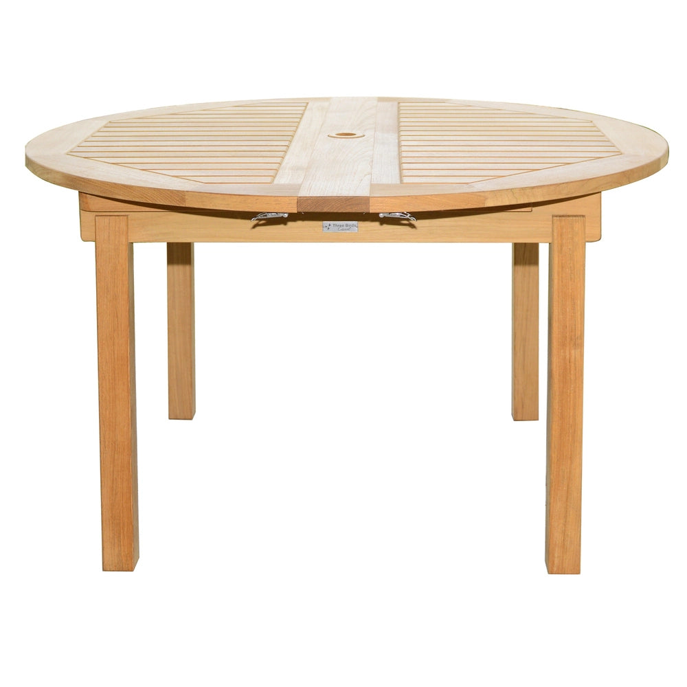 Chelsea 48-72" Round Extension Table By Three Birds Casual view 3