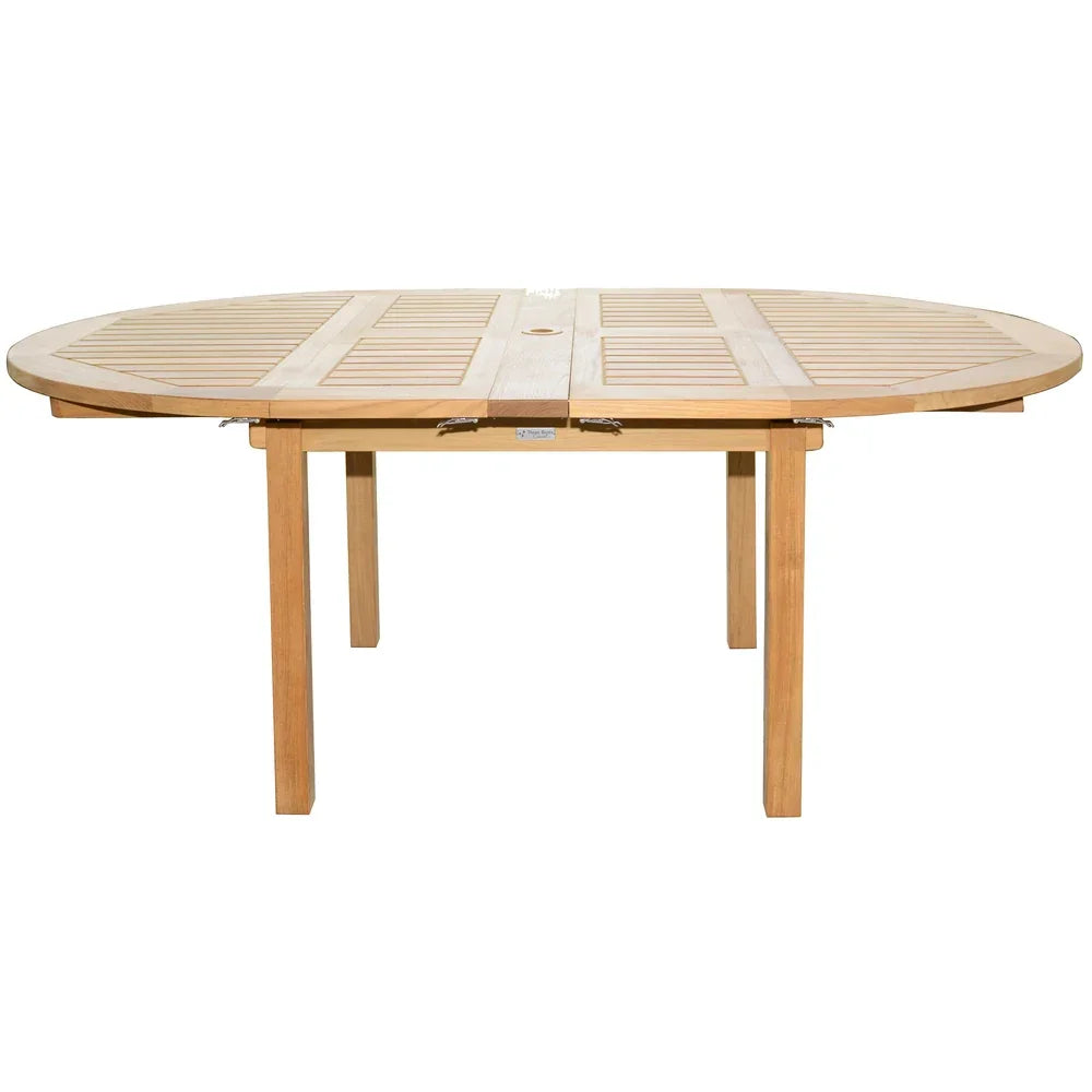 Chelsea 48-72" Round Extension Table By Three Birds Casual