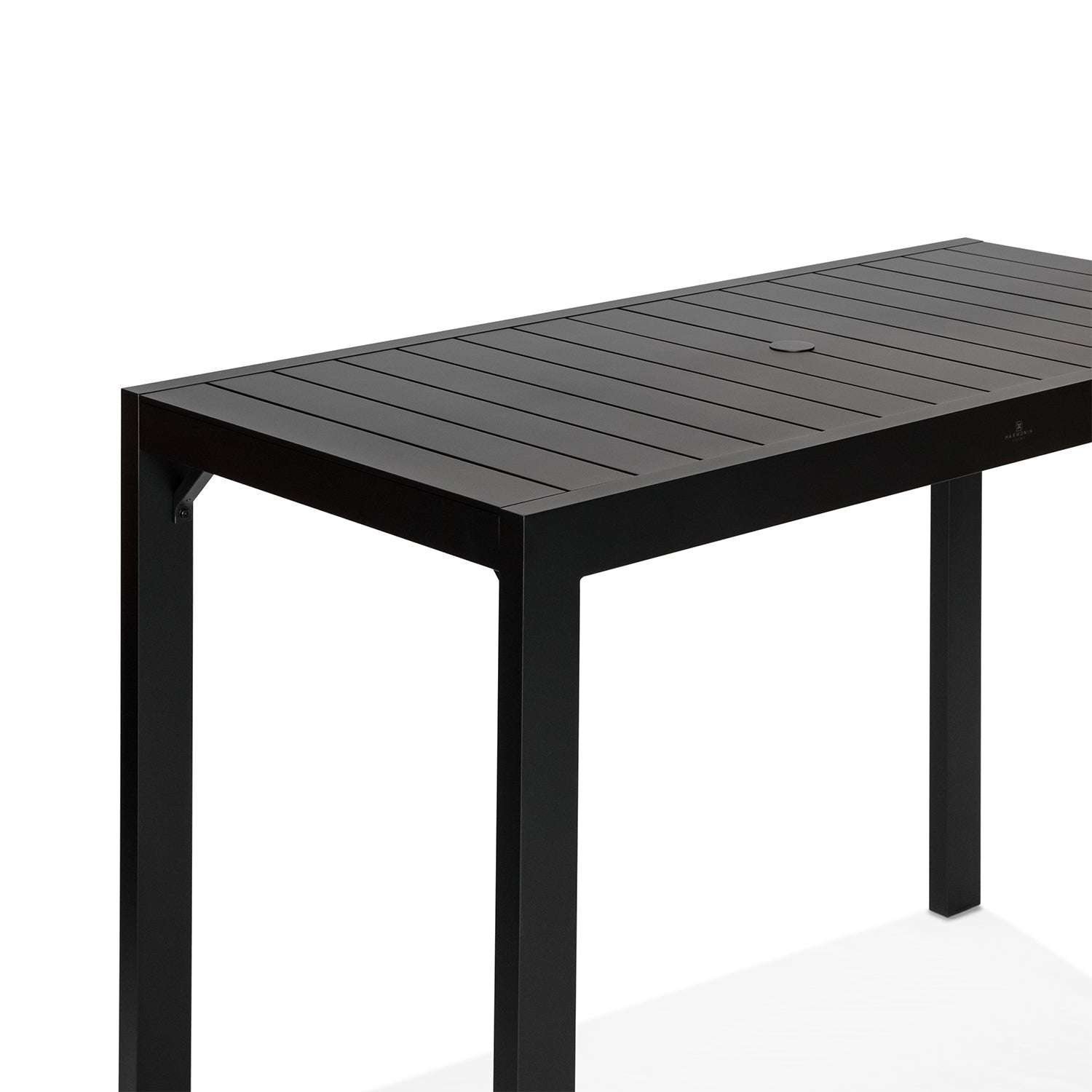 Classic Aluminum 6-Seater Square Bar Table