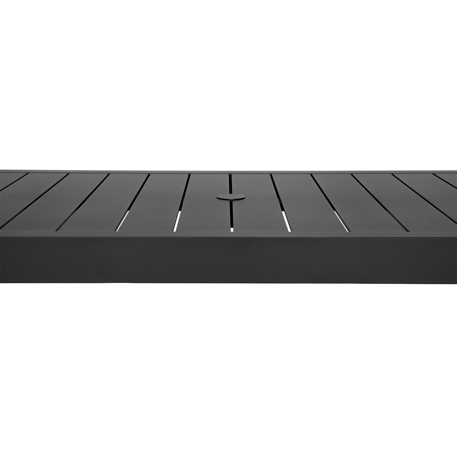 Classic Aluminum 6-Seater Square Bar Table