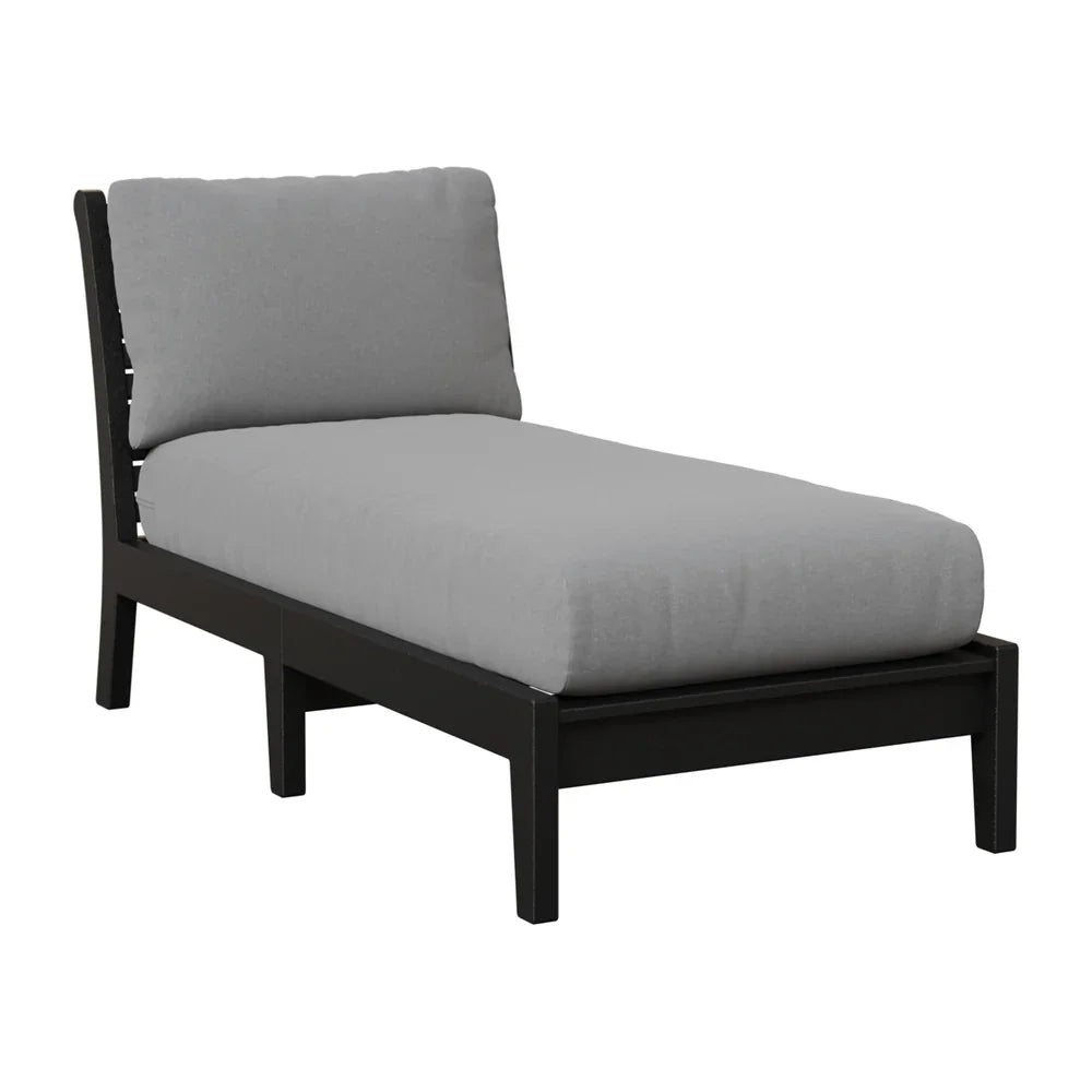 Classic Terrace Armless Chaise Lounge