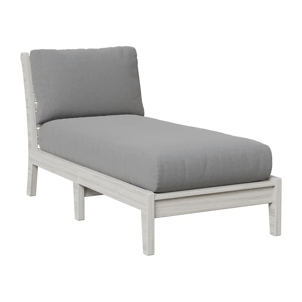 Classic Terrace Armless Chaise Lounge