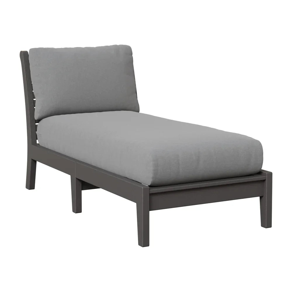 Classic Terrace Armless Chaise Lounge