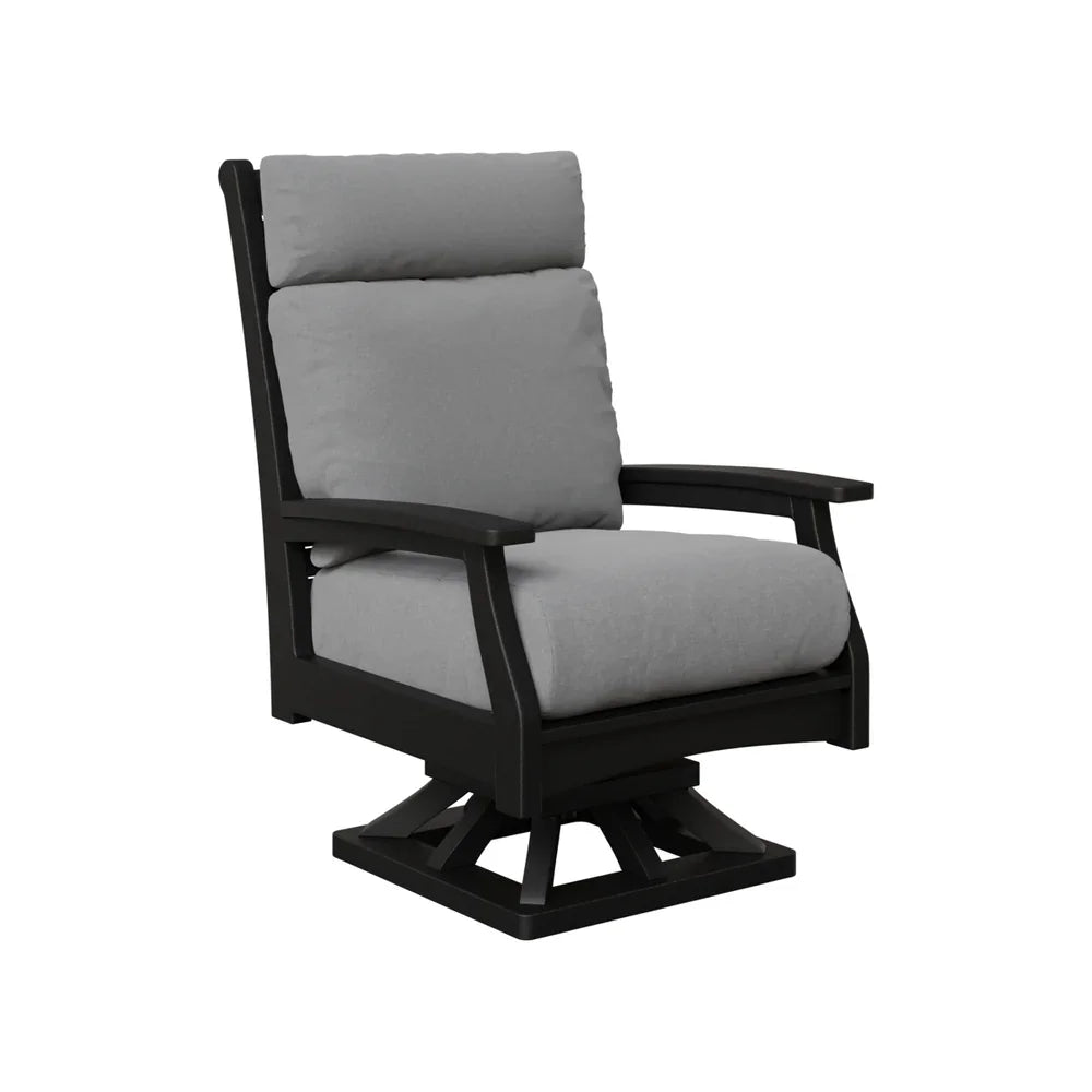 Classic Terrace High Back Swivel Rocker