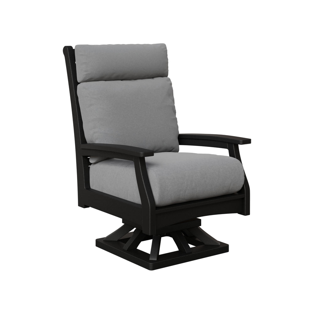 Classic Terrace High Back Swivel Rocker