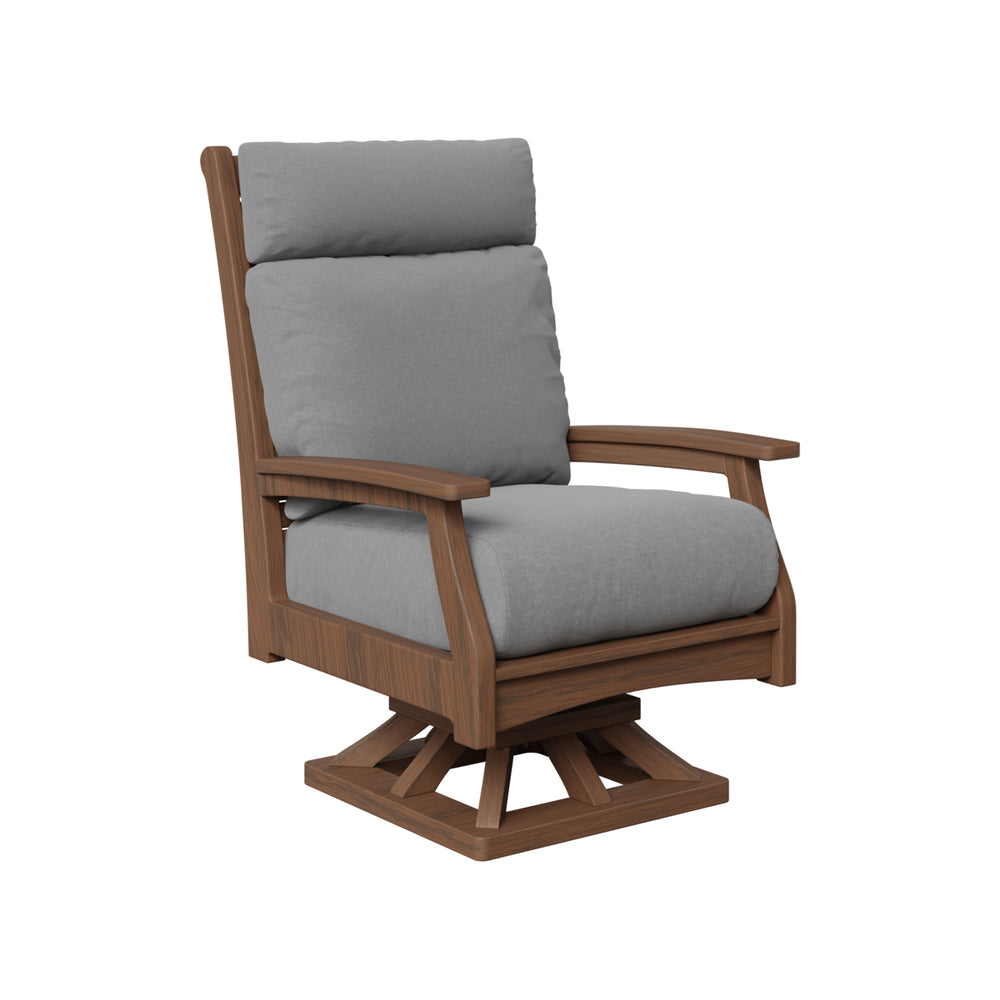 Classic Terrace High Back Swivel Rocker