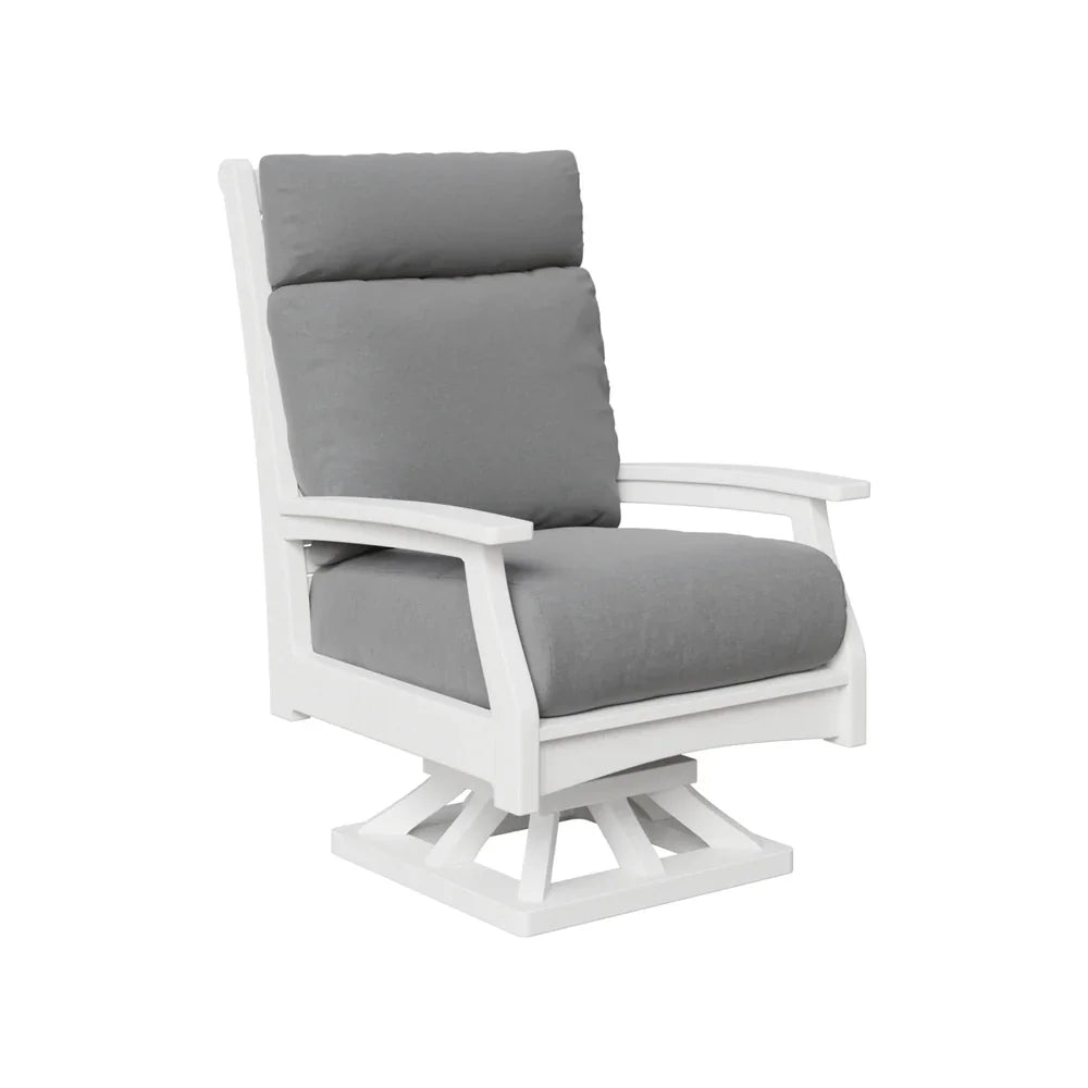 Classic Terrace High Back Swivel Rocker