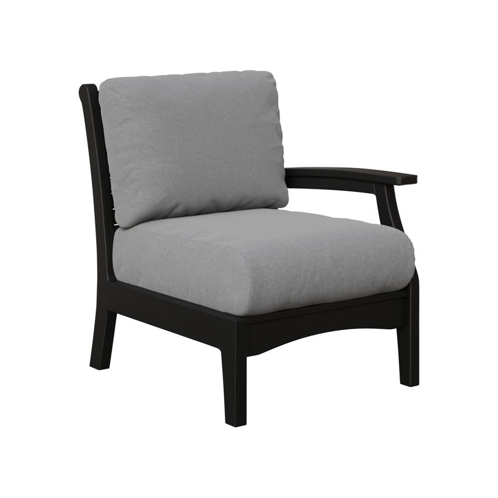 Classic Terrace Left Arm Sectional Club Chair