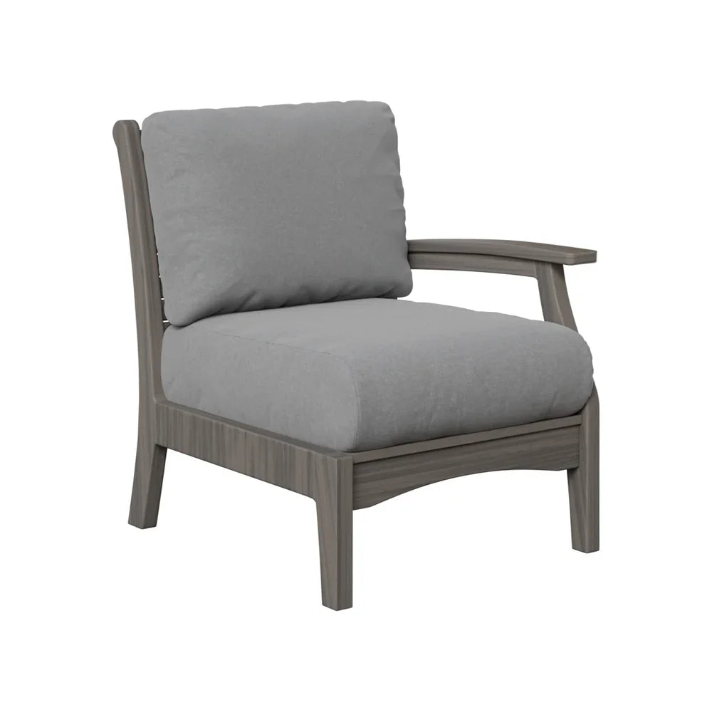 Classic Terrace Left Arm Sectional Club Chair