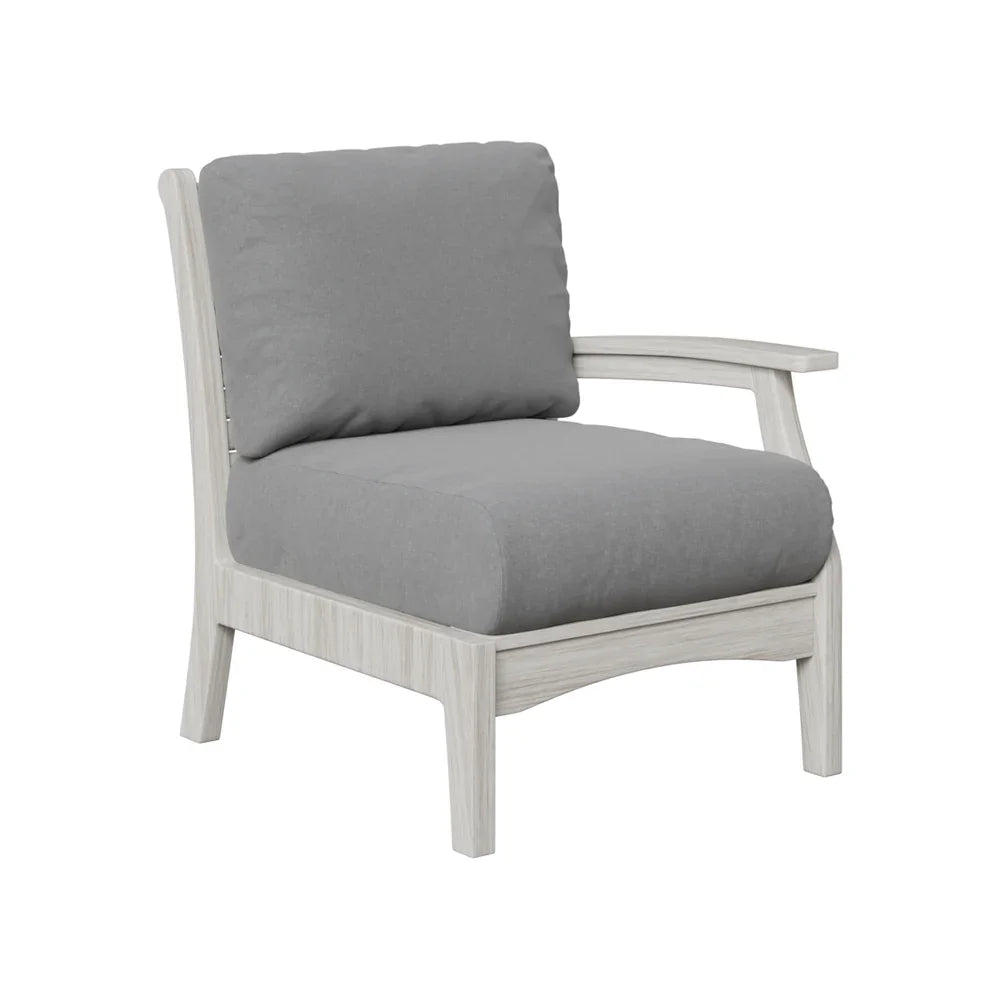 Classic Terrace Left Arm Sectional Club Chair