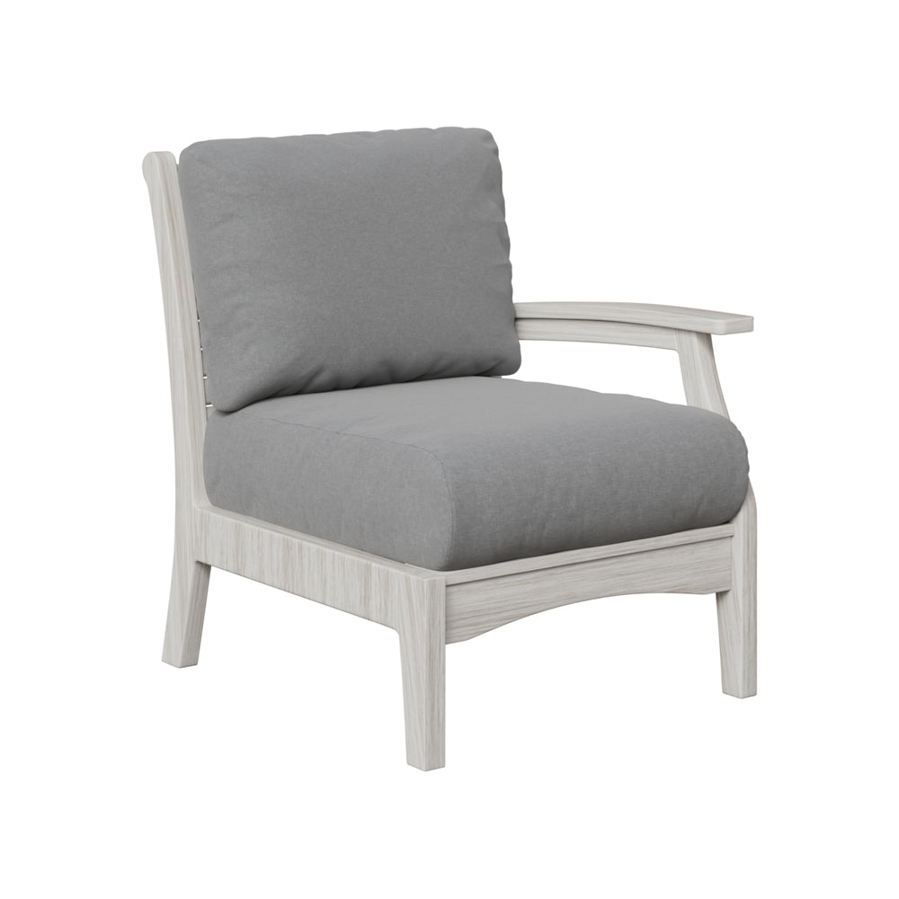 Classic Terrace Left Arm Sectional Club Chair